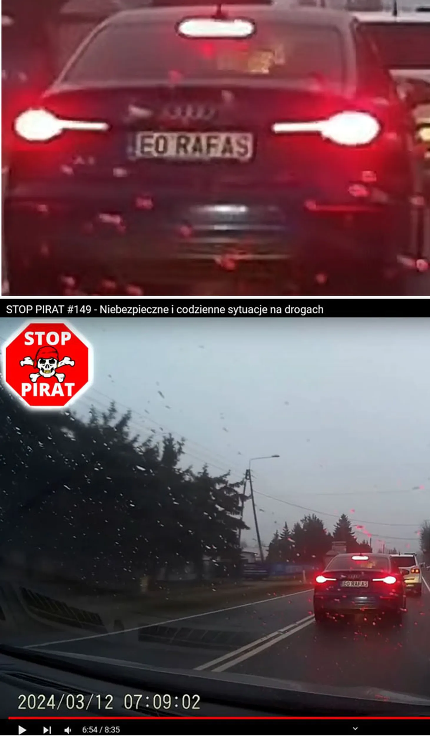 Fajny numer, blacha E0 RAFAS