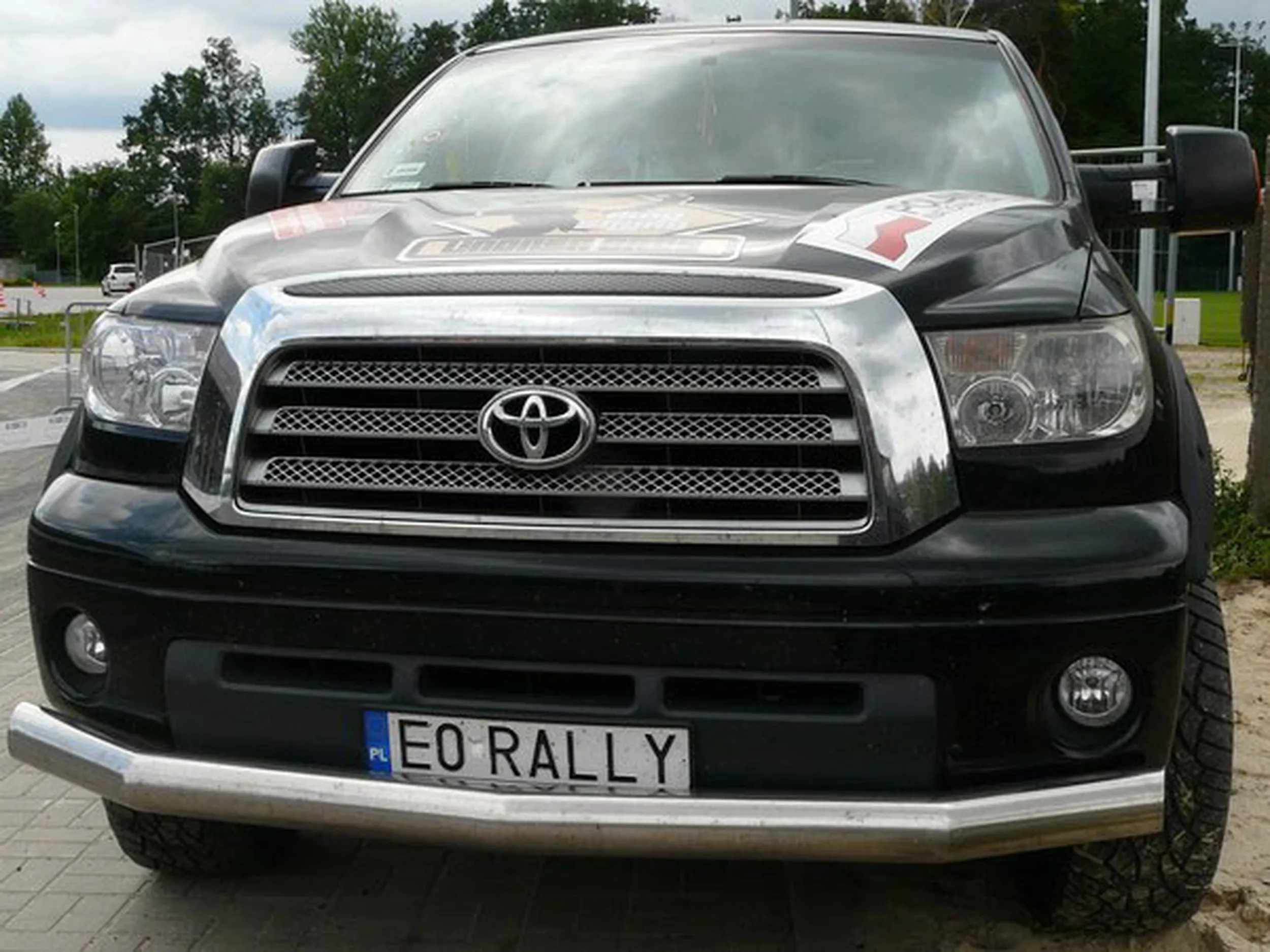 Fajny numer, blacha E0 RALLY