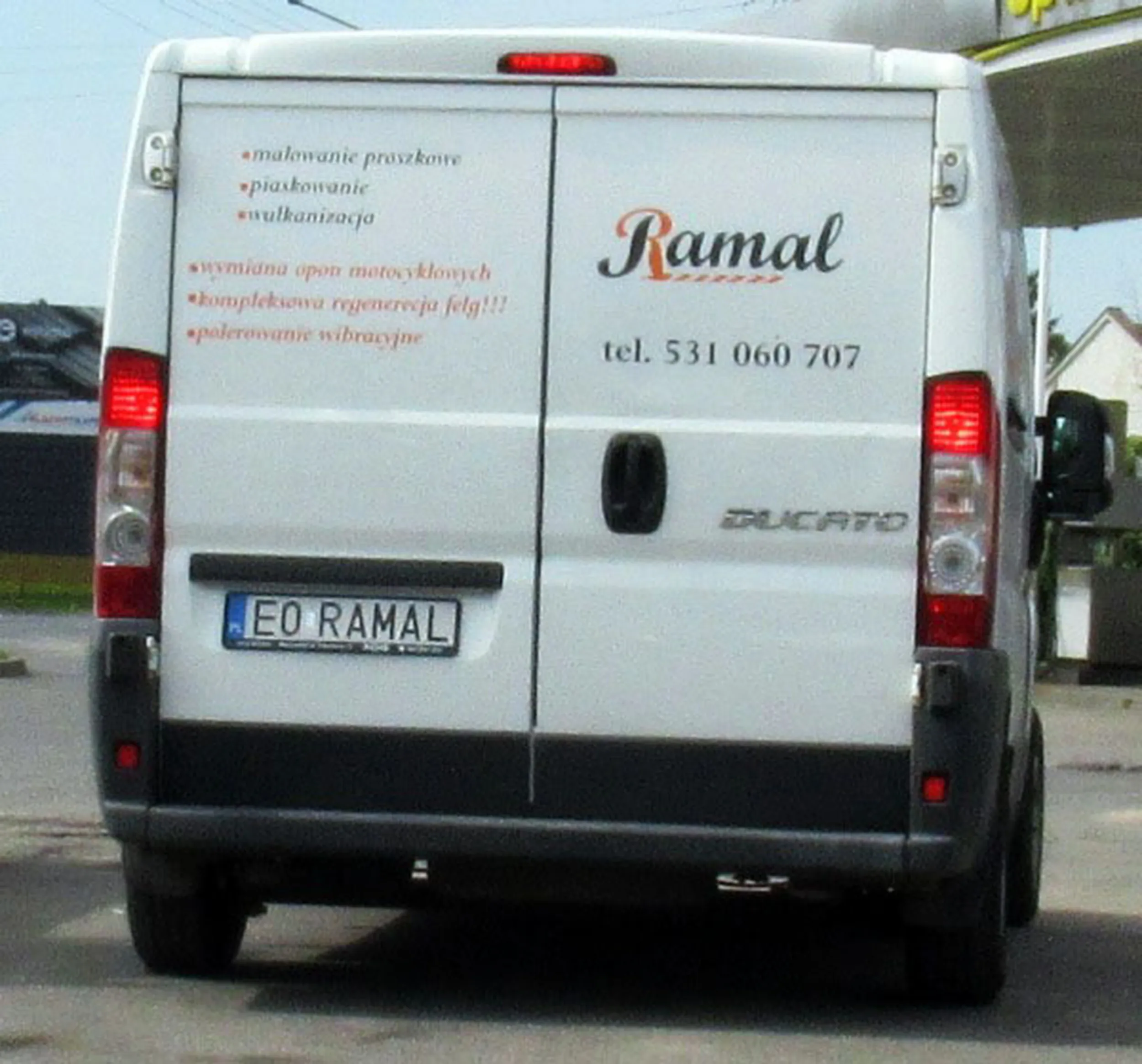 Fajny numer, blacha E0 RAMAL