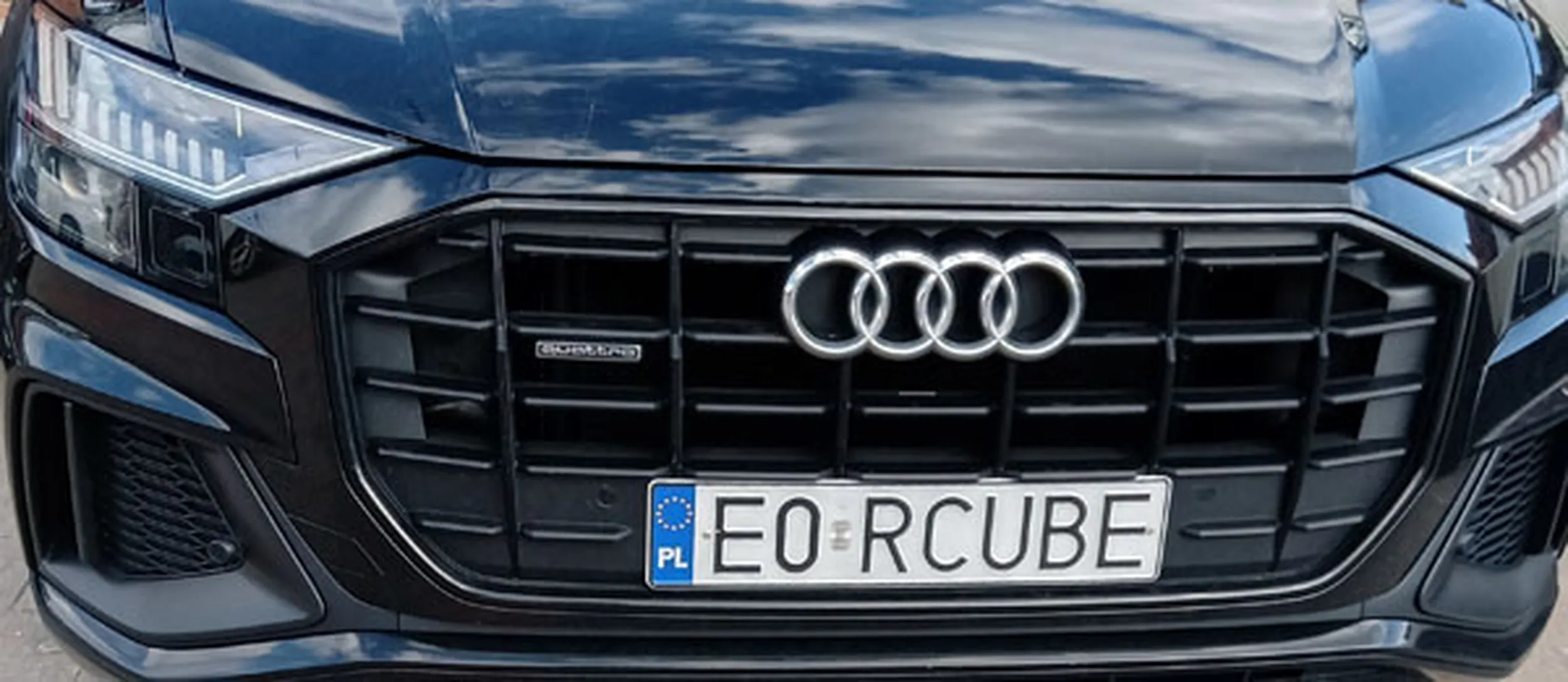 Fajny numer, blacha E0 RCUBE