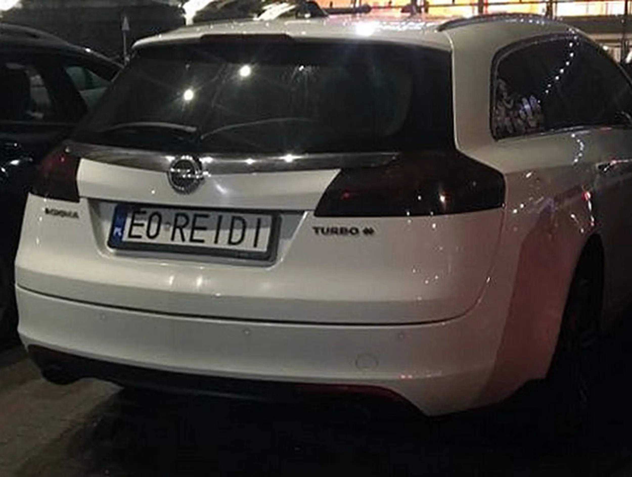 Fajny numer, blacha E0 REIDI