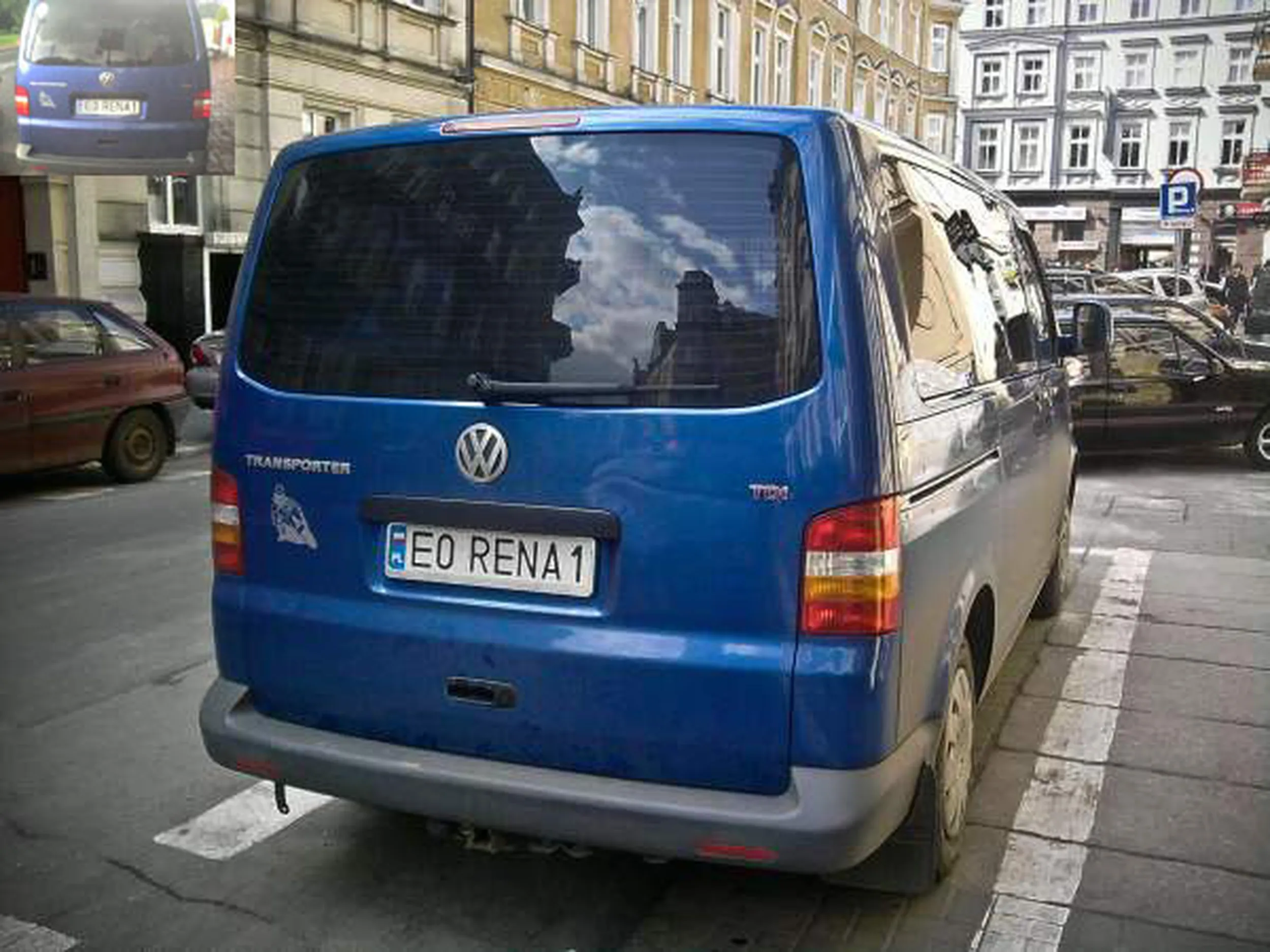 Fajny numer, blacha E0 RENA1