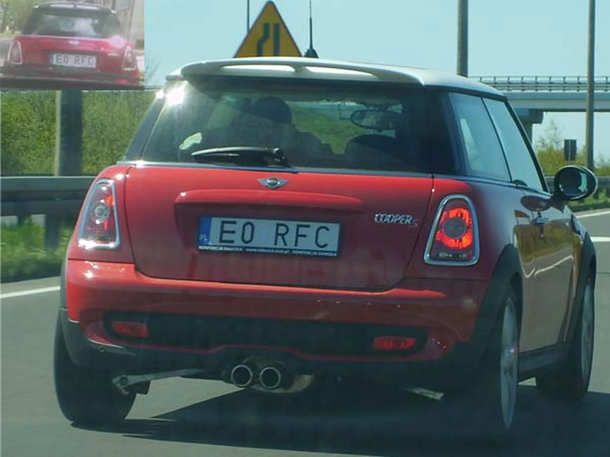 Fajny numer, blacha E0 RFC