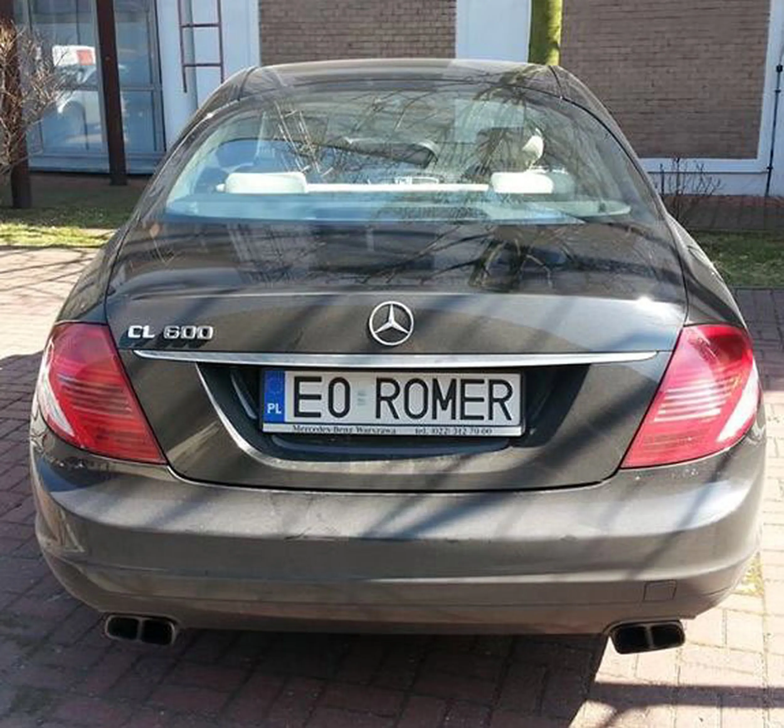 Fajny numer, blacha E0 ROMER