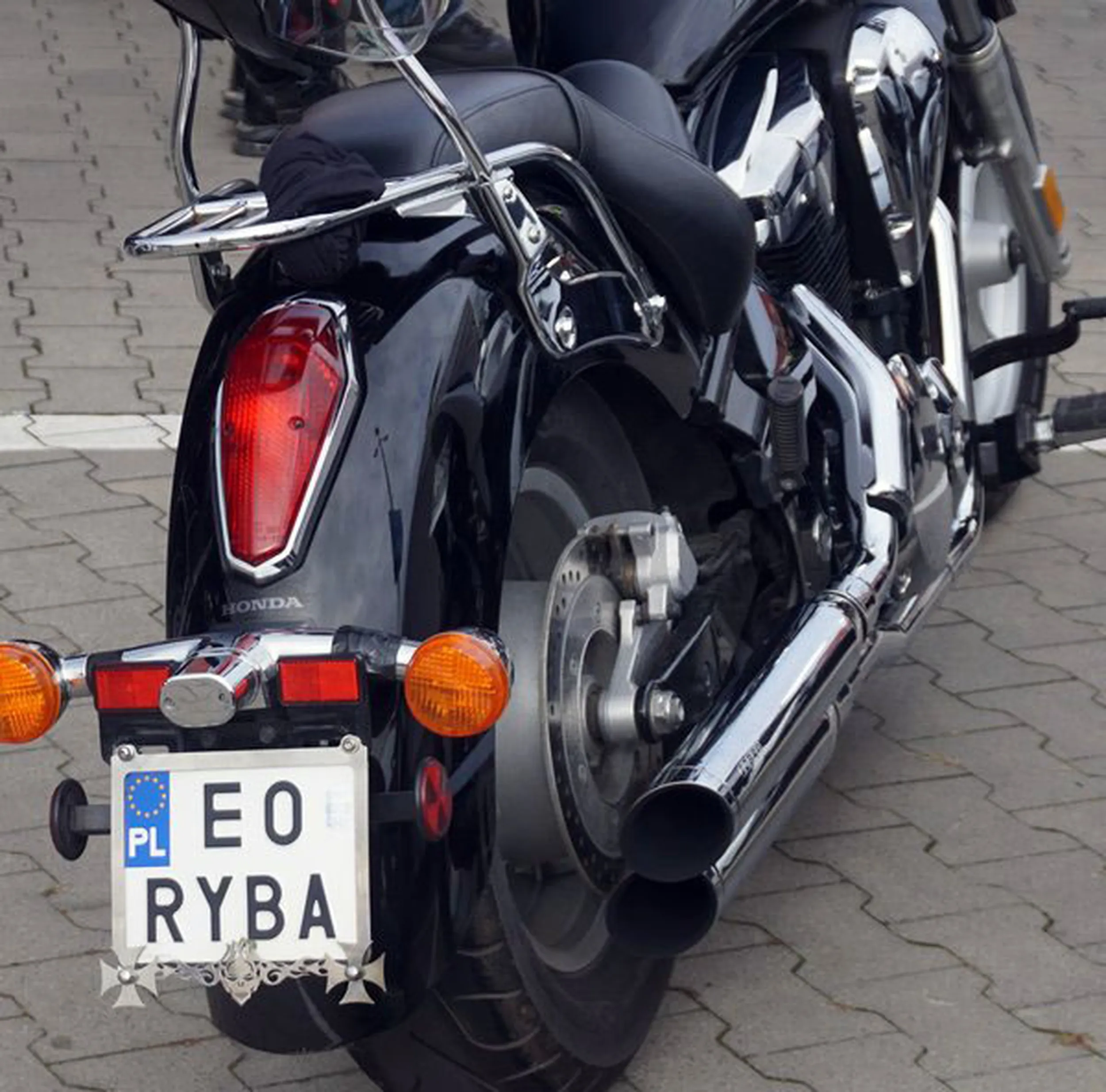 Fajny numer, blacha E0 RYBA