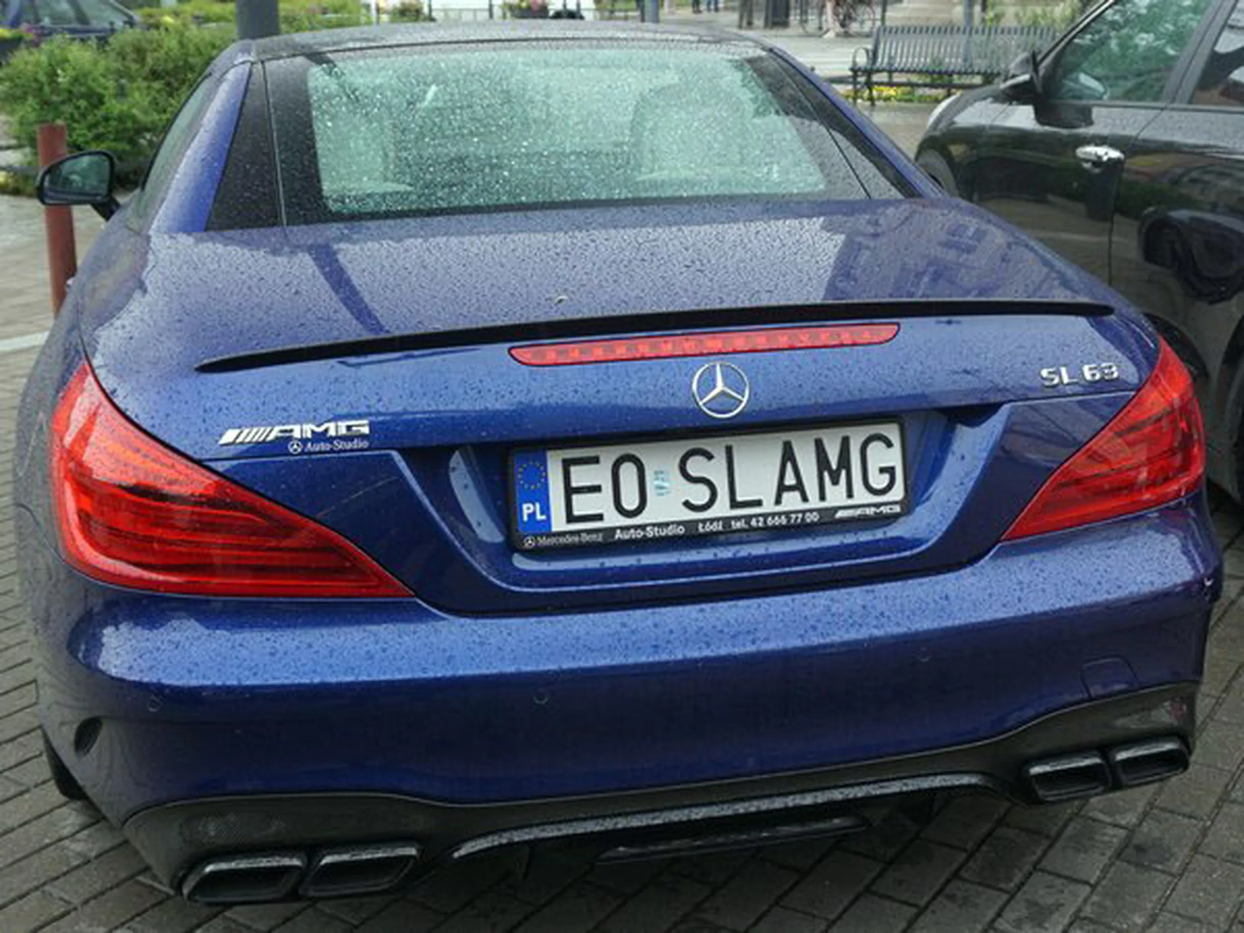 Fajny numer, blacha E0 SLAMG