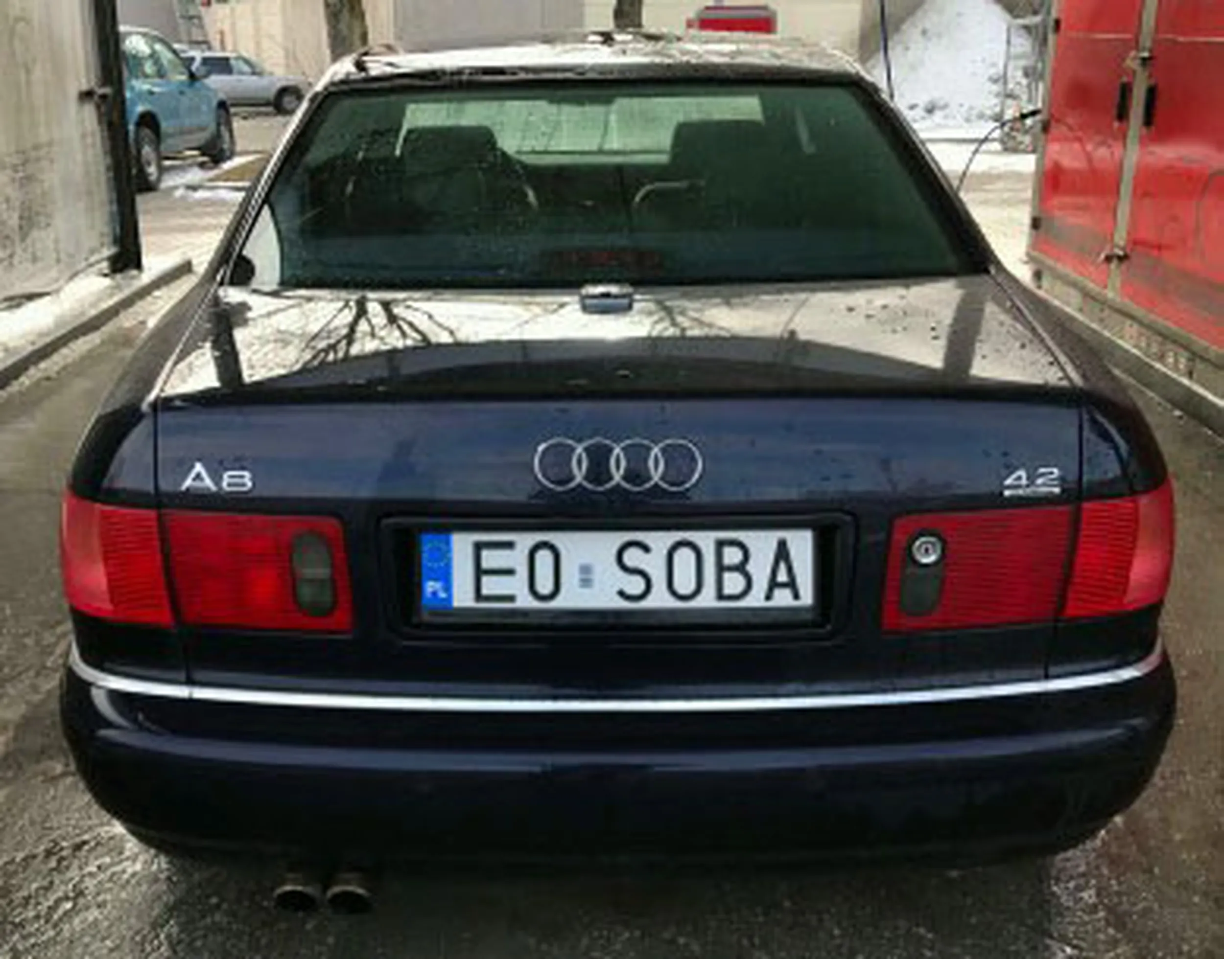 Fajny numer, blacha E0 SOBA