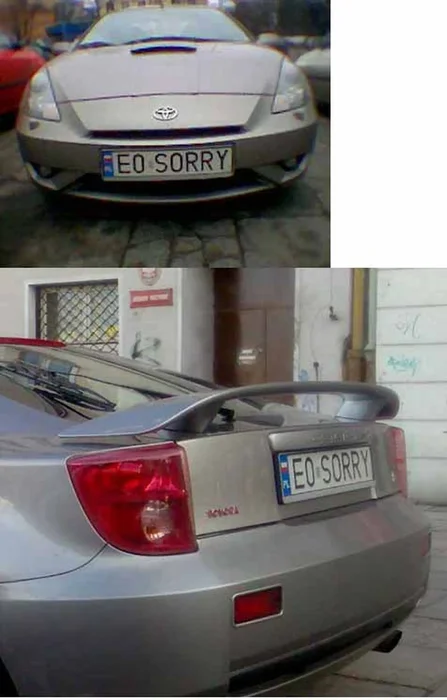 Fajny numer, blacha E0 SORRY