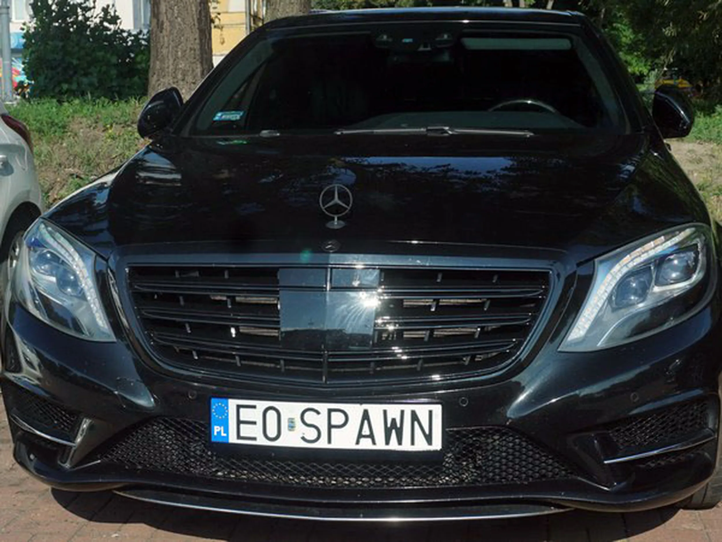 Fajny numer, blacha E0 SPAWN