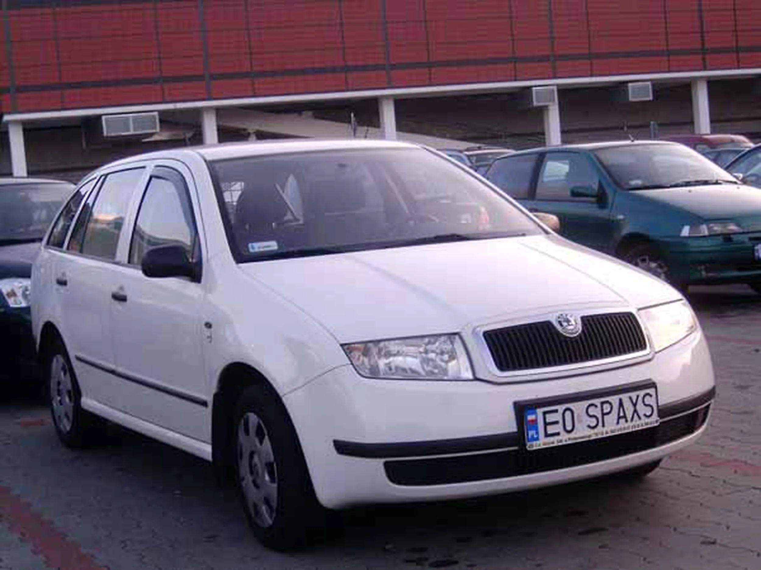 Fajny numer, blacha E0 SPAXS