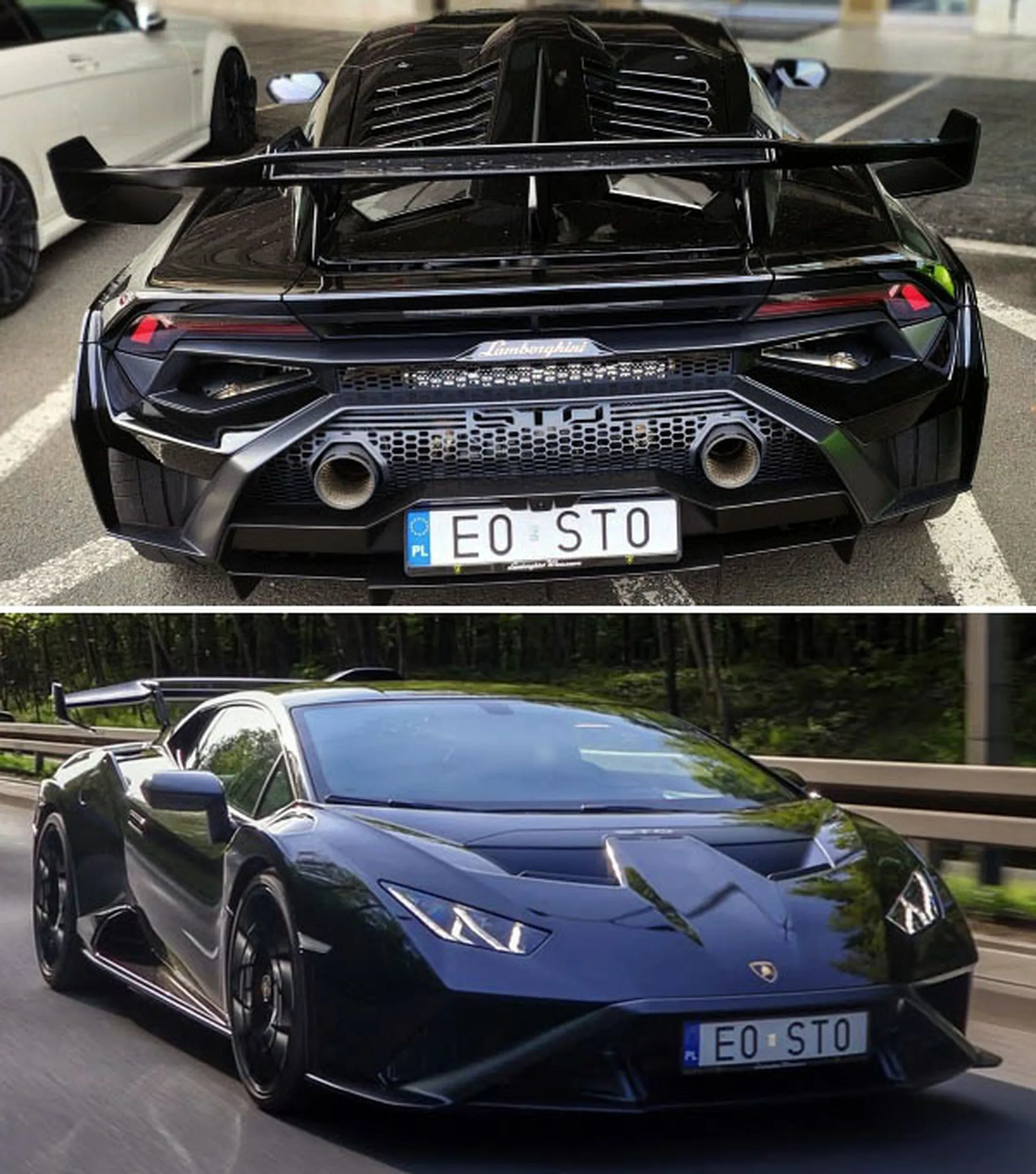 Fajny numer, blacha E0 ST0