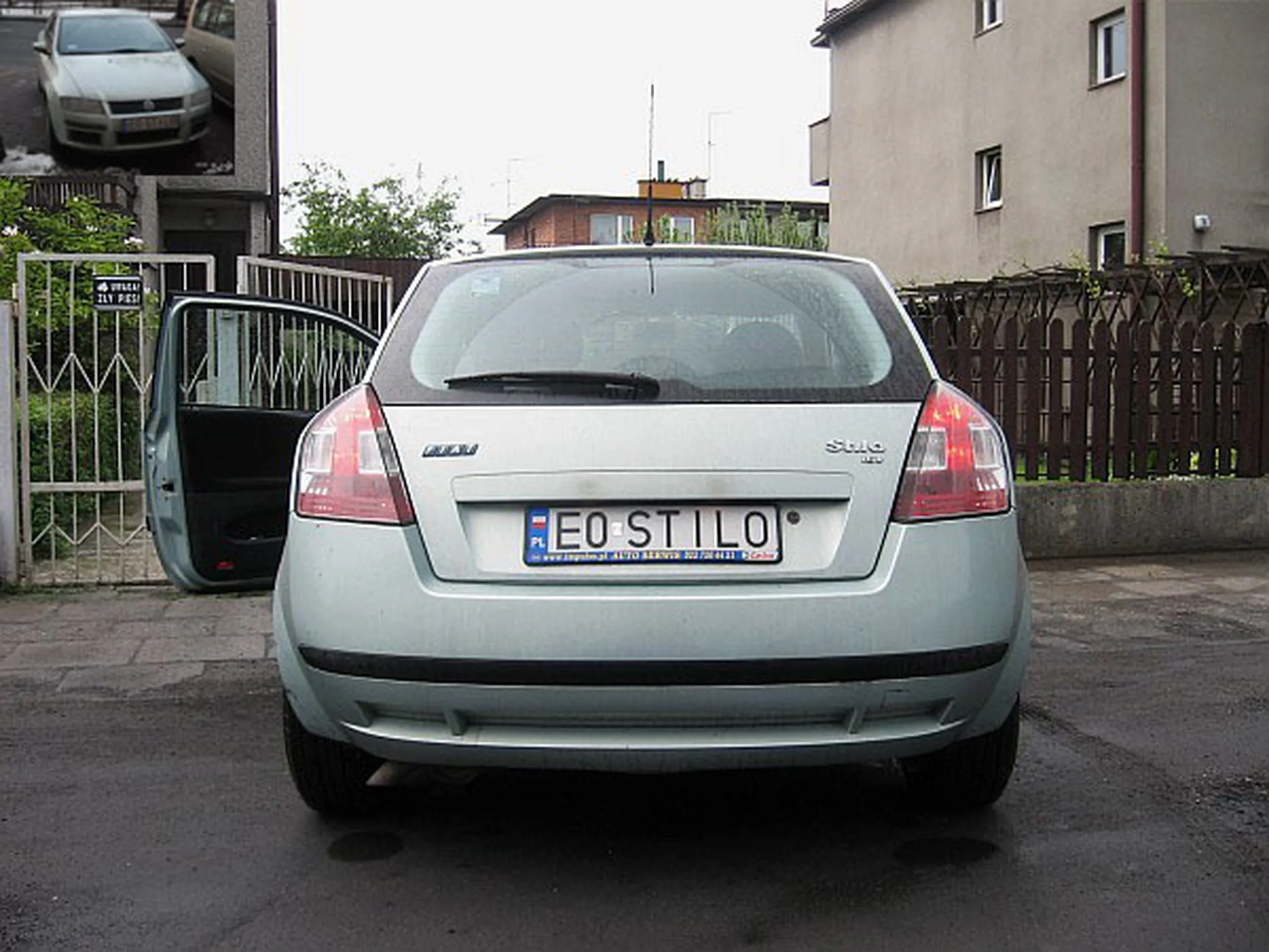 Fajny numer, blacha E0 STILO