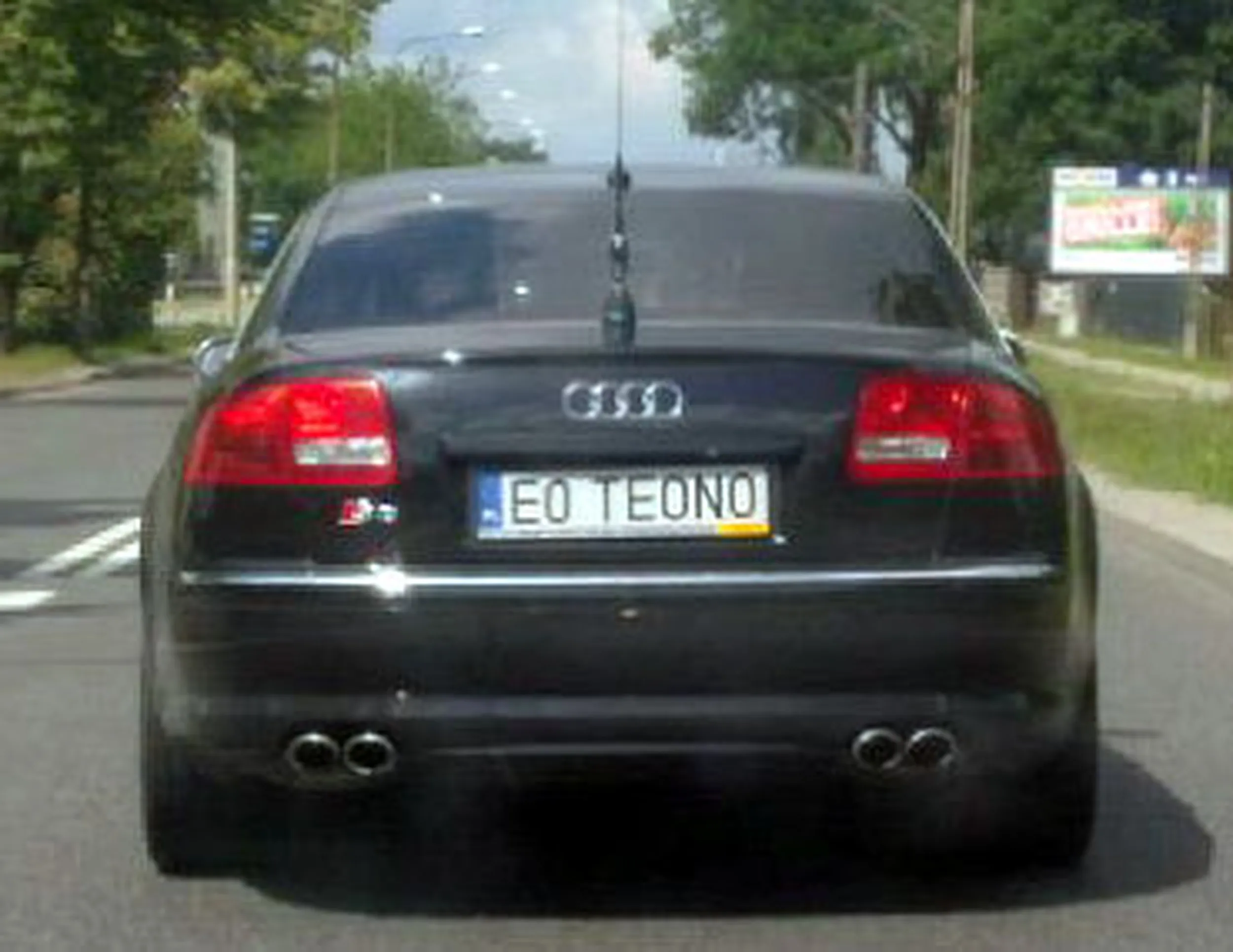 Fajny numer, blacha E0 TEONO