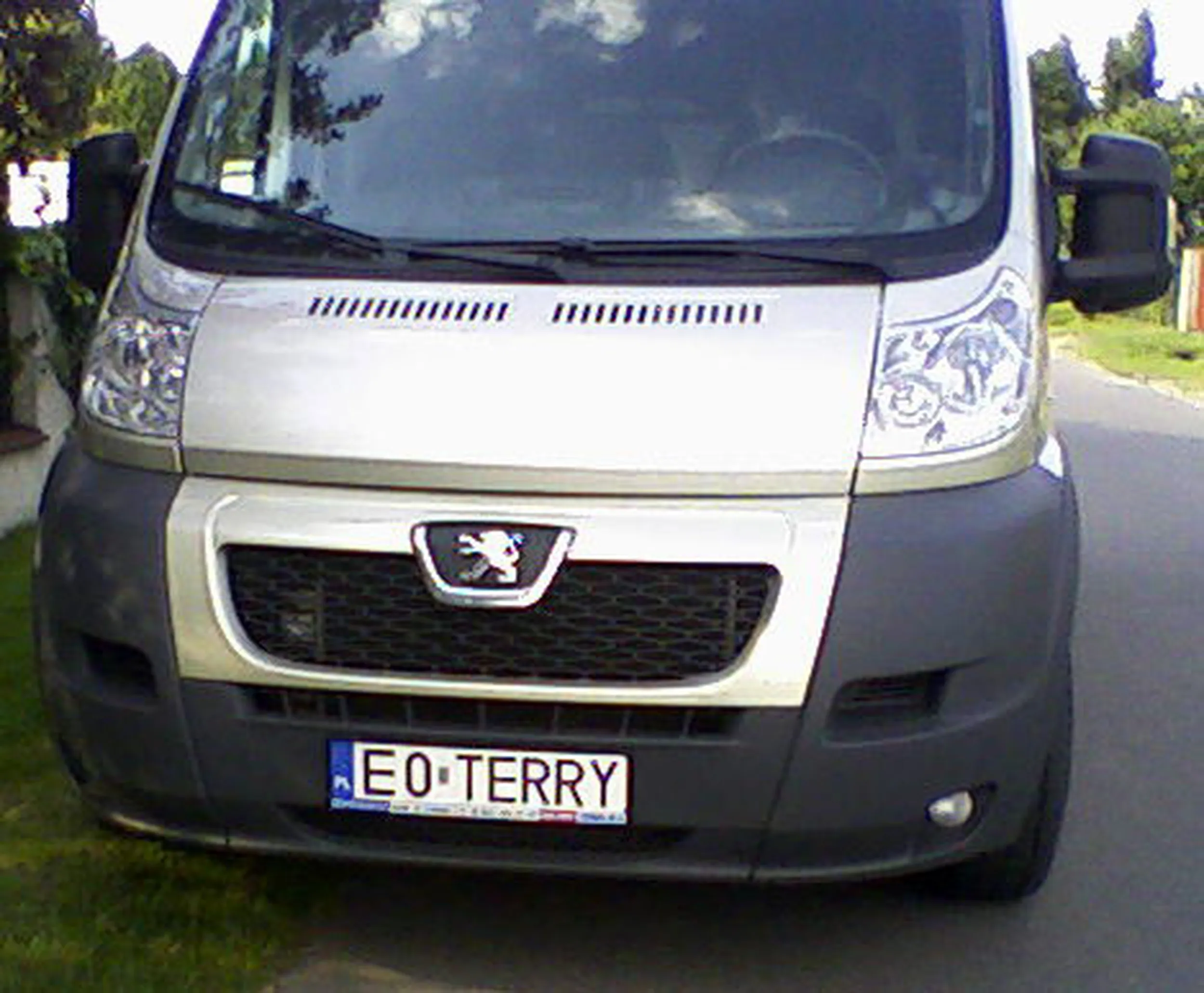 Fajny numer, blacha E0 TERRY