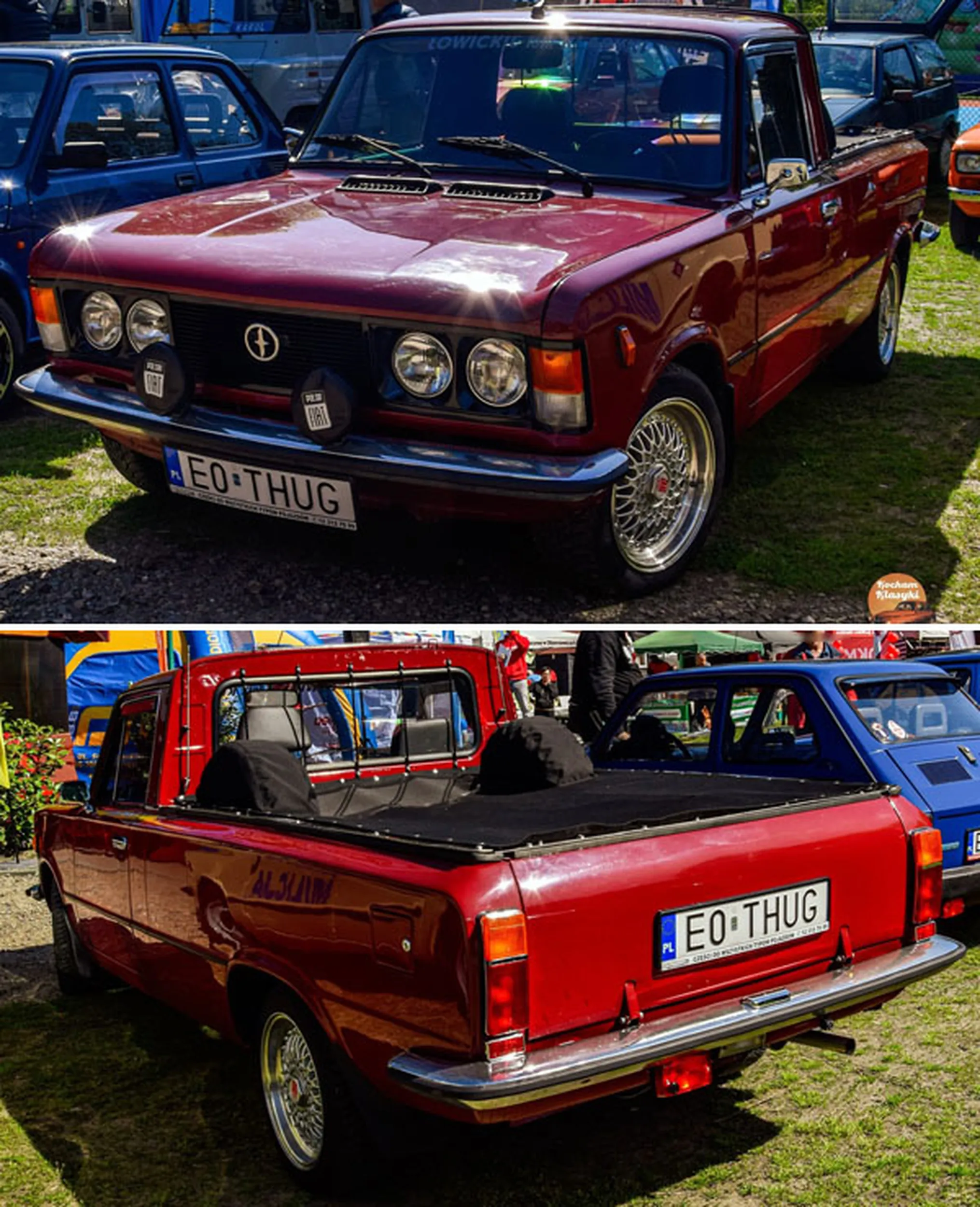 Fajny numer, blacha E0 THUG