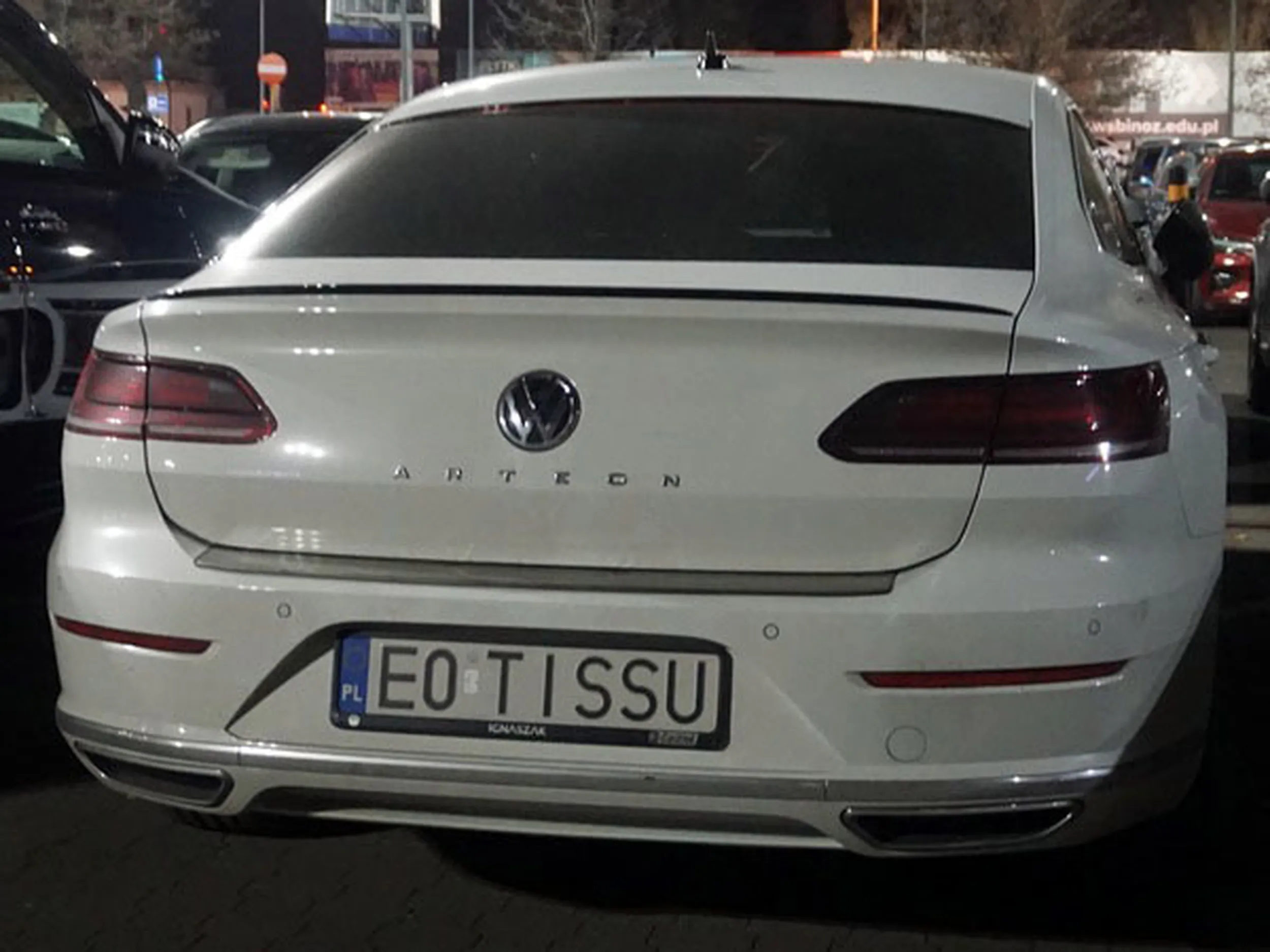 Fajny numer, blacha E0 TISSU