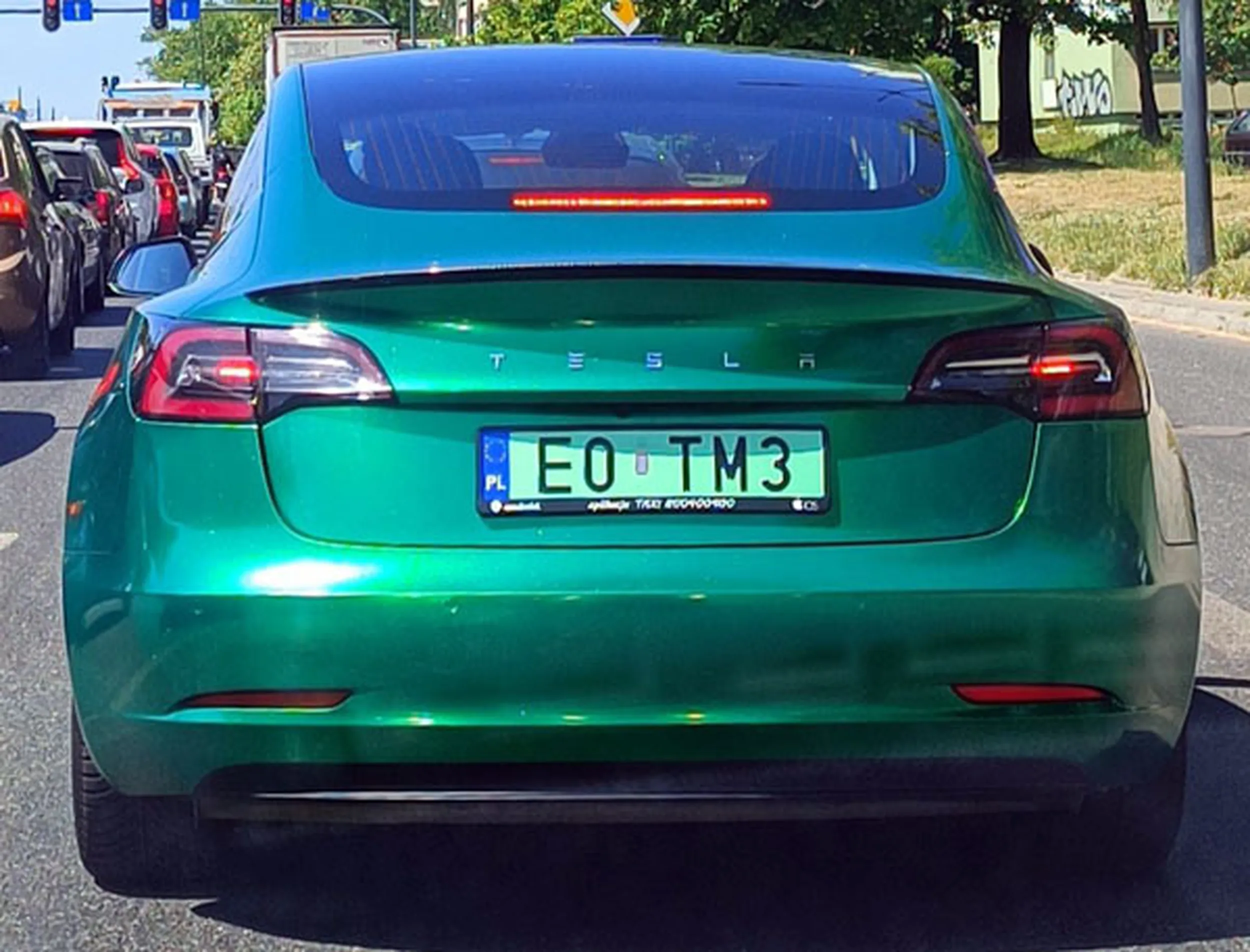 Fajny numer, blacha E0 TM3