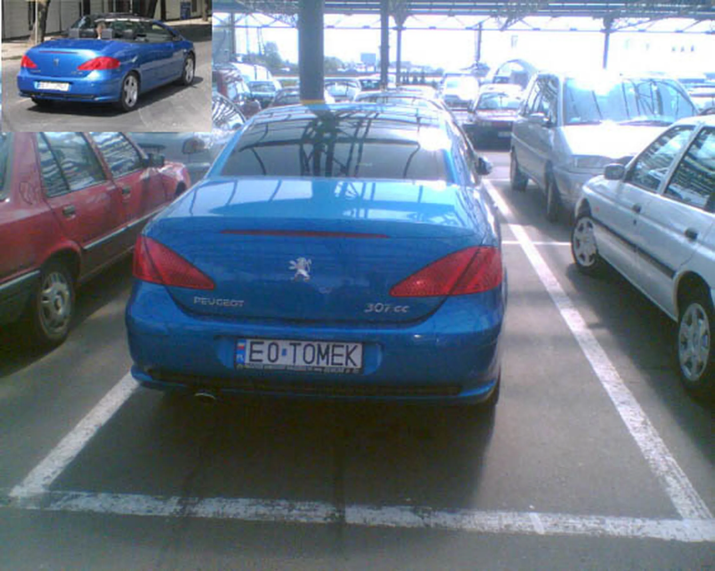 Fajny numer, blacha E0 TOMEK