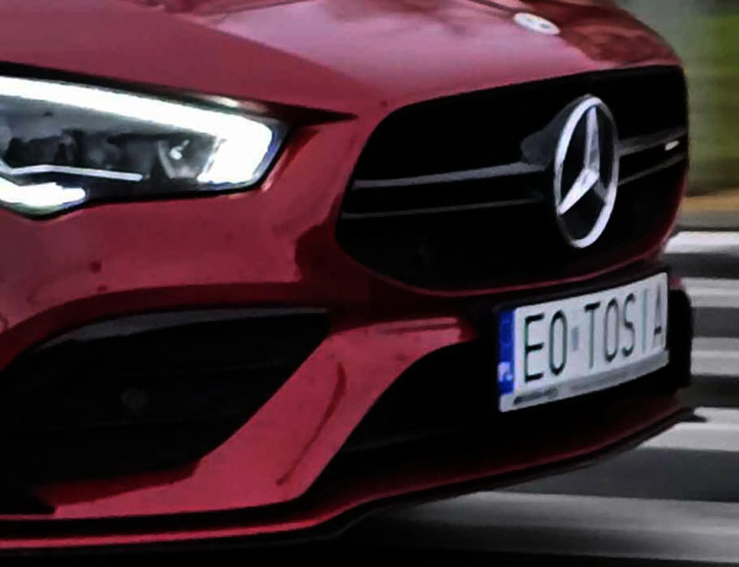 Fajny numer, blacha E0 TOSIA