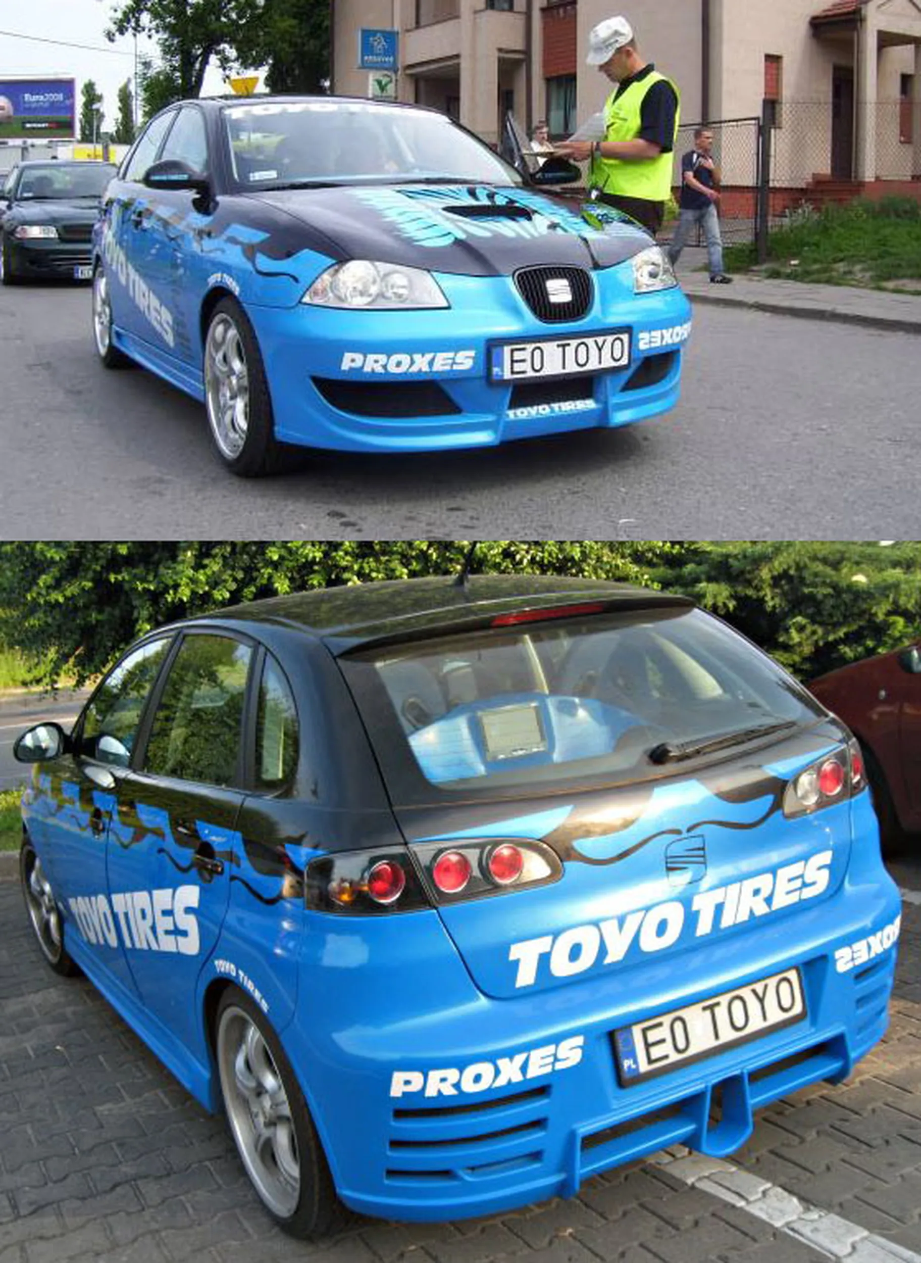 Fajny numer, blacha E0 TOYO