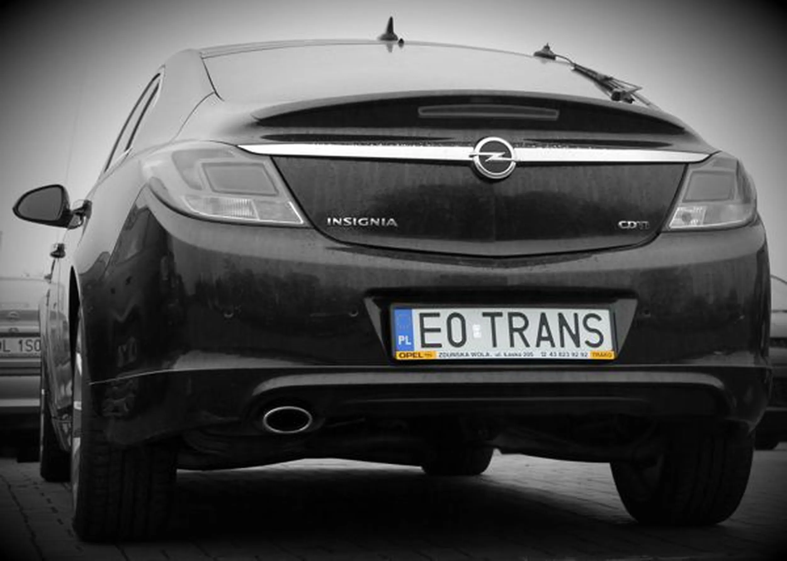 Fajny numer, blacha E0 TRANS