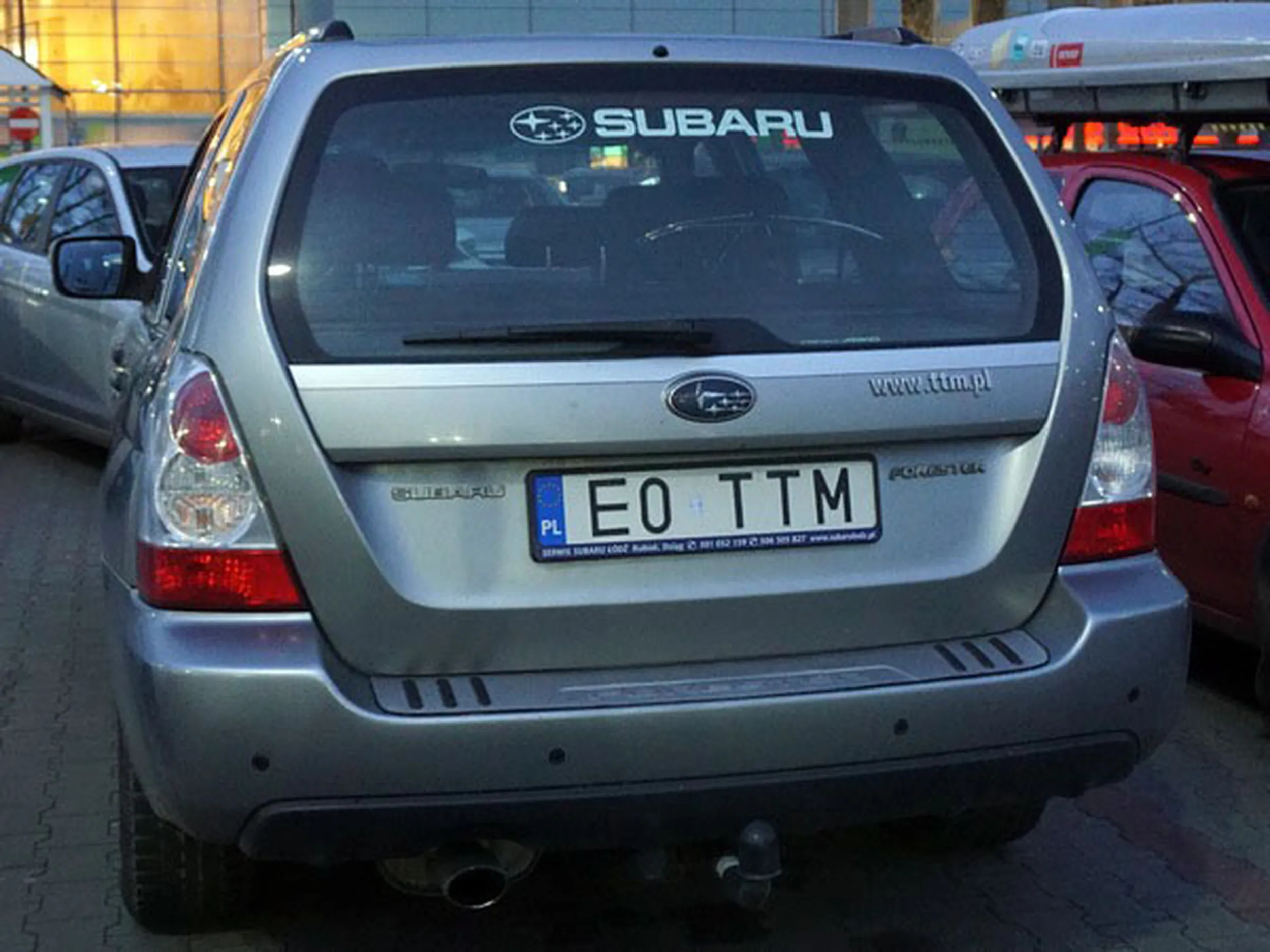 Fajny numer, blacha E0 TTM