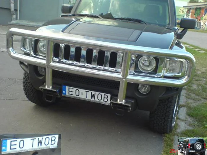 Fajny numer, blacha E0 TWOB