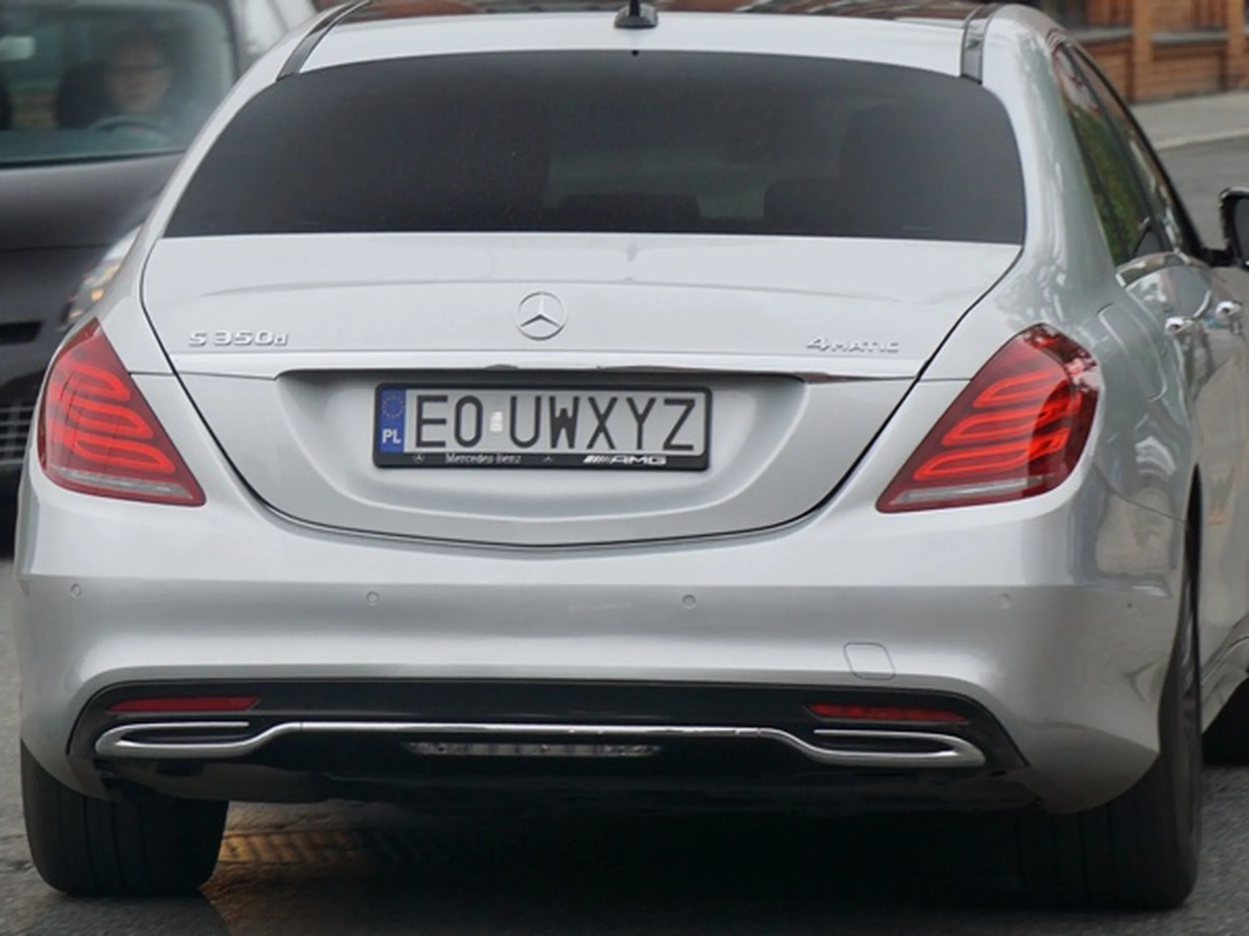 Fajny numer, blacha E0 UWXYZ