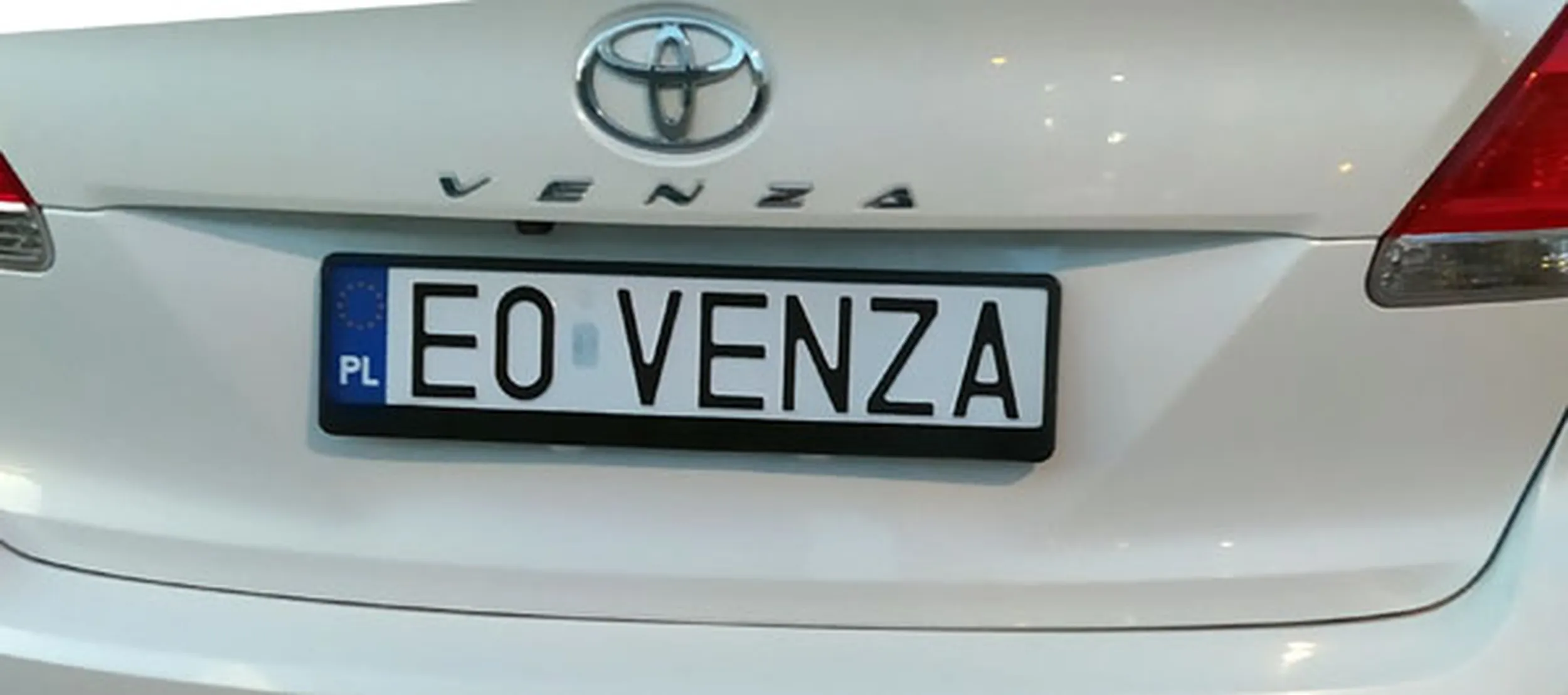 Fajny numer, blacha E0 VENZA