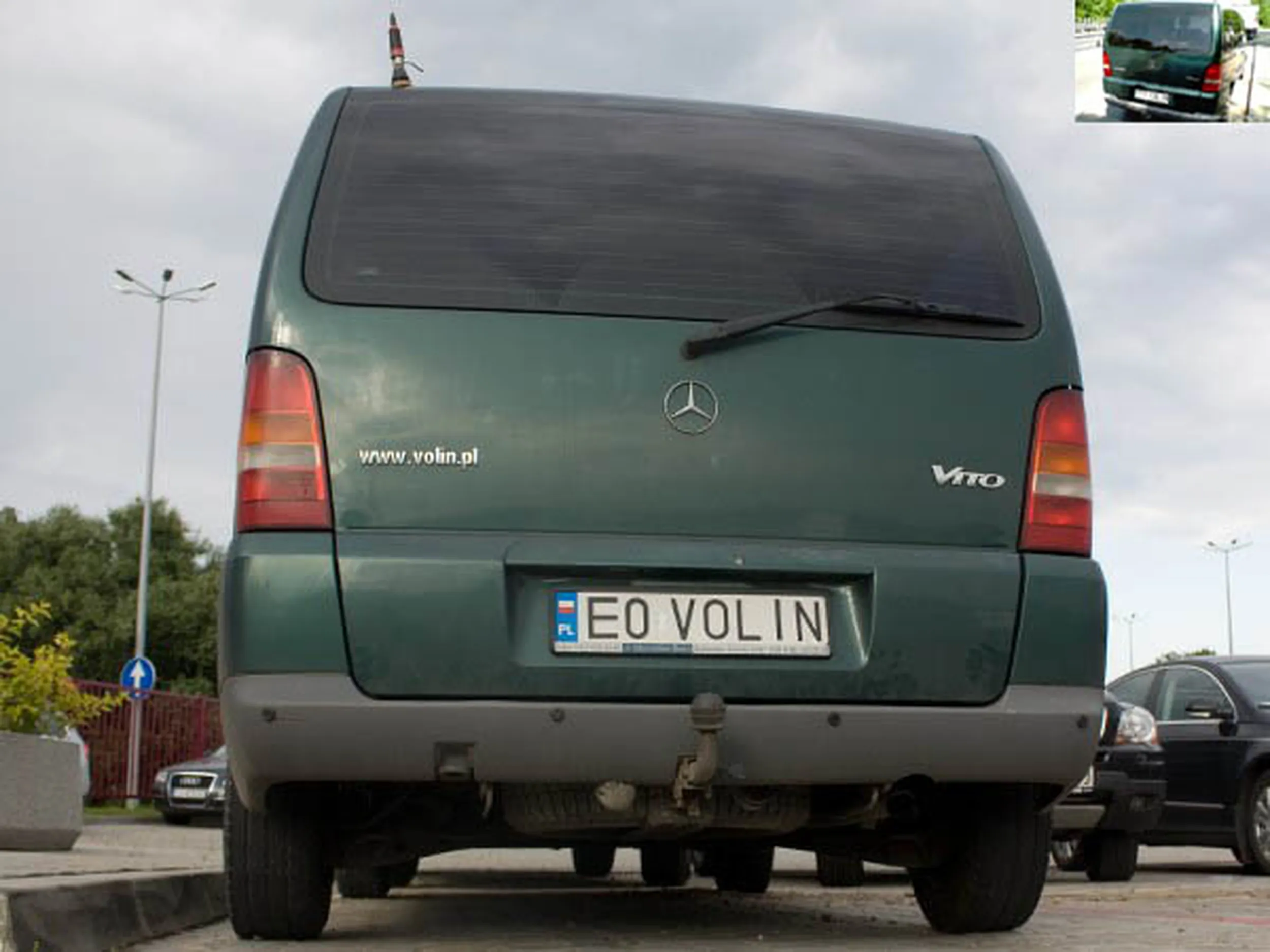 Fajny numer, blacha E0 VOLIN