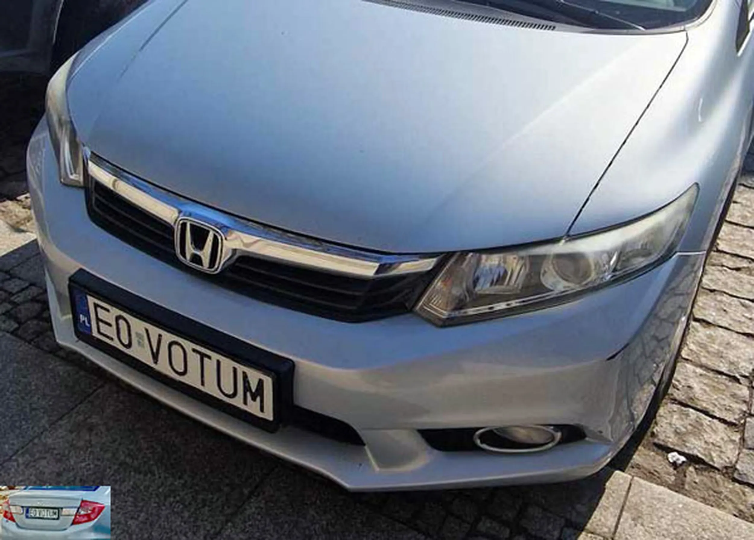 Fajny numer, blacha E0 VOTUM