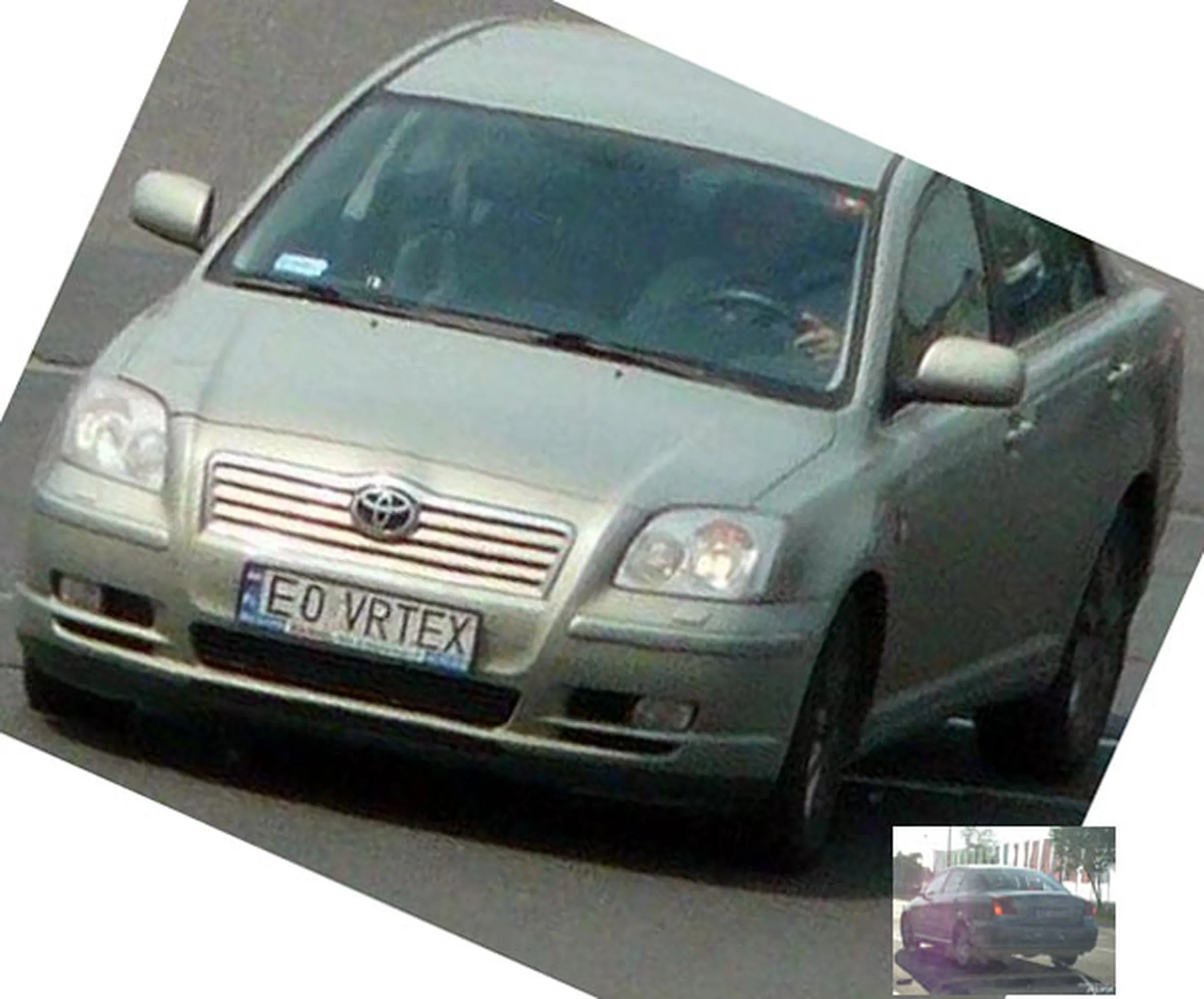 Fajny numer, blacha E0 VRTEX