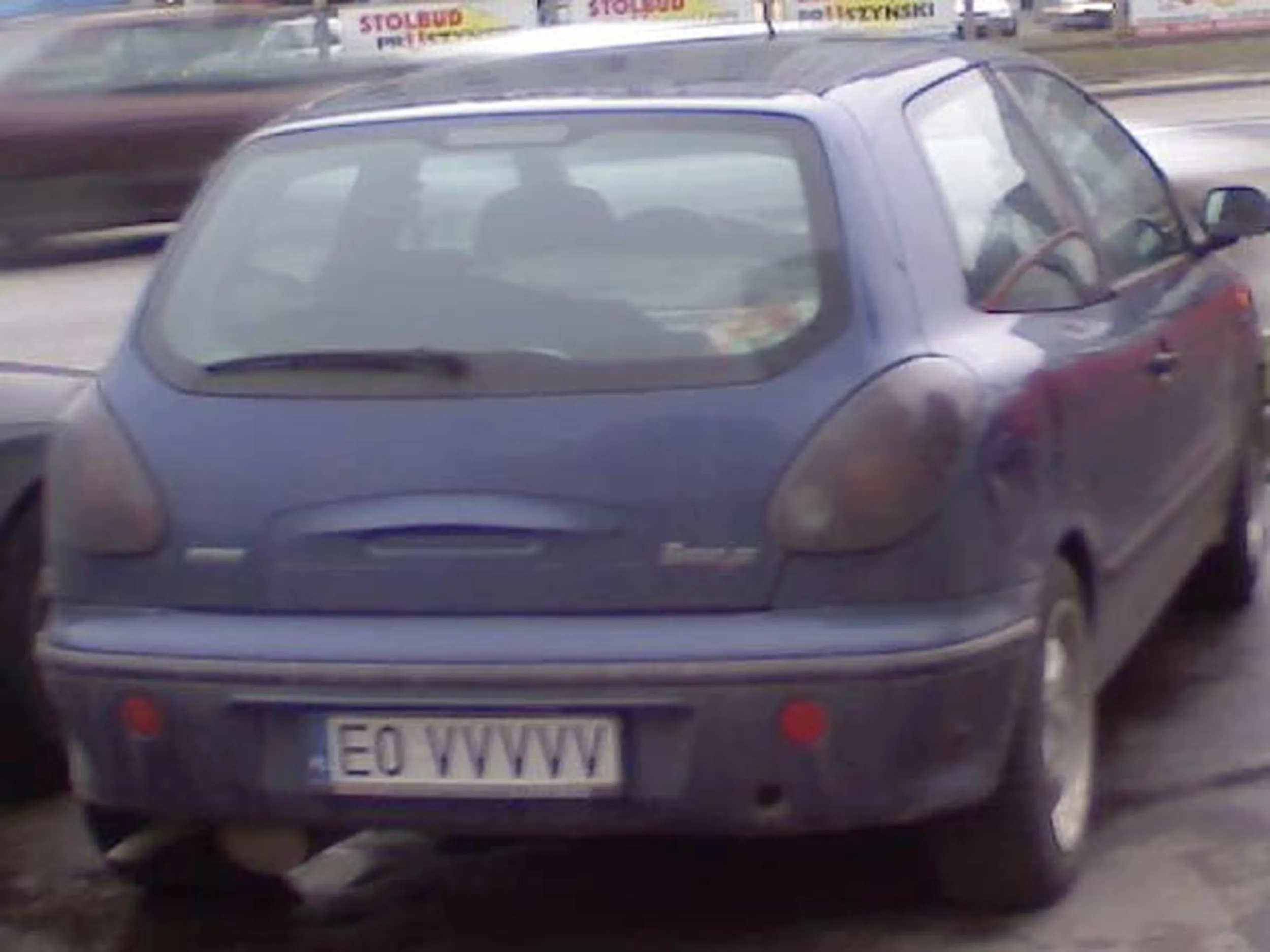 Fajny numer, blacha E0 VVVVV