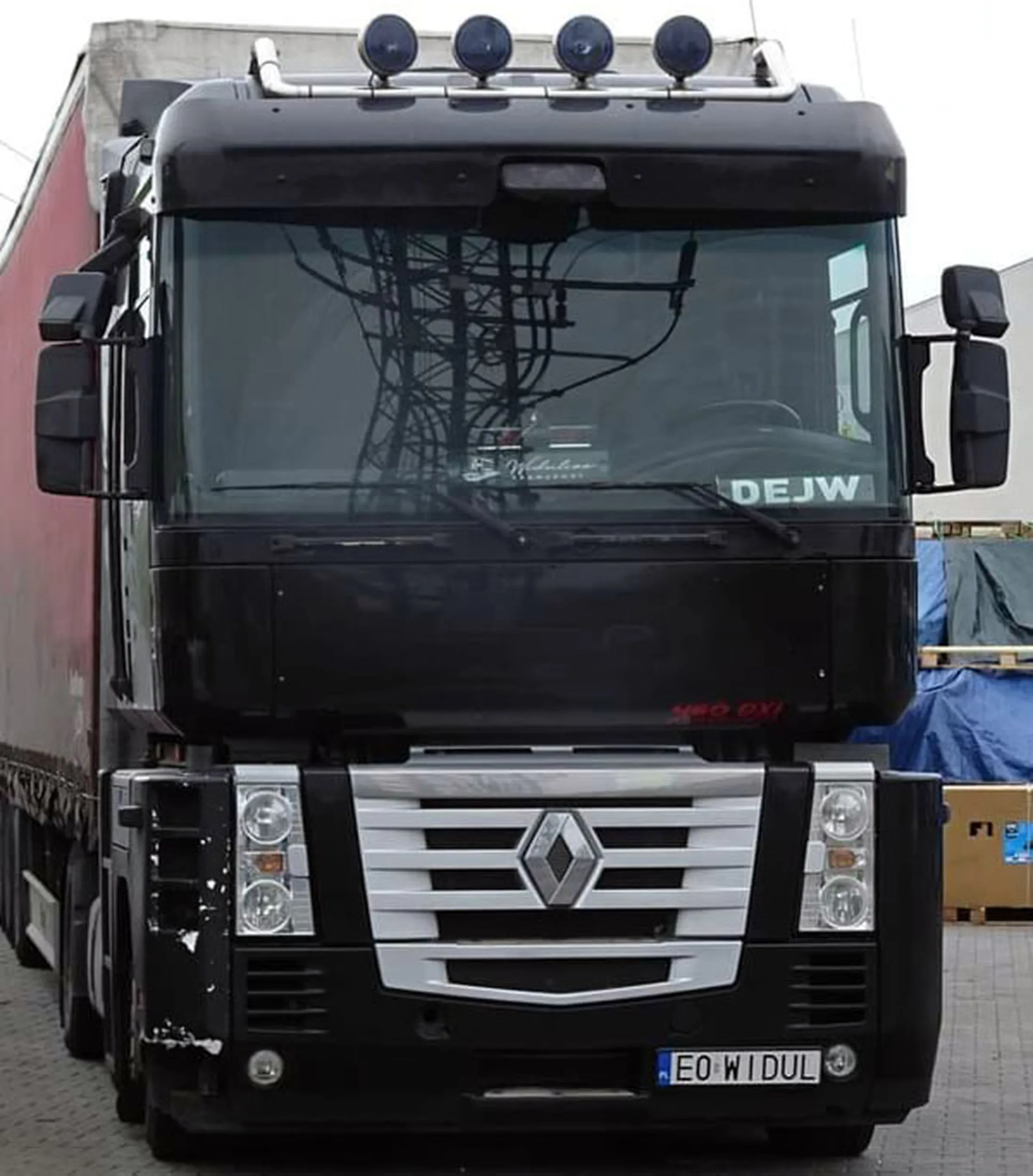 Fajny numer, blacha E0 WIDUL