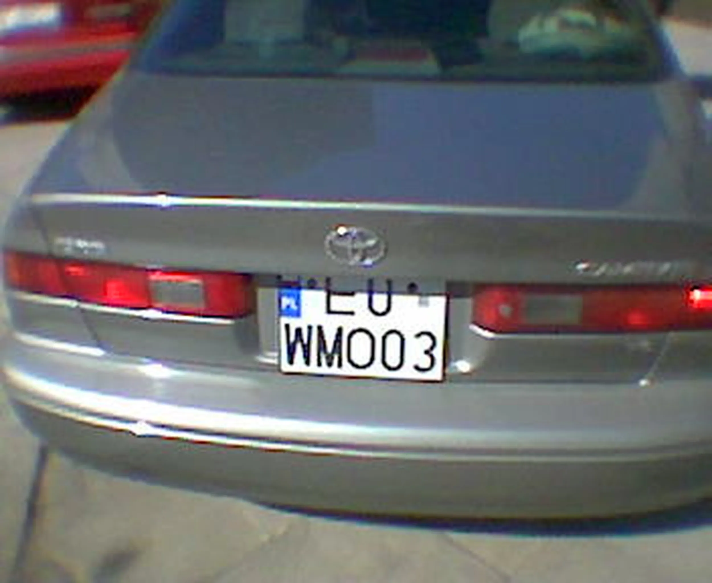 Fajny numer, blacha E0 WMO03