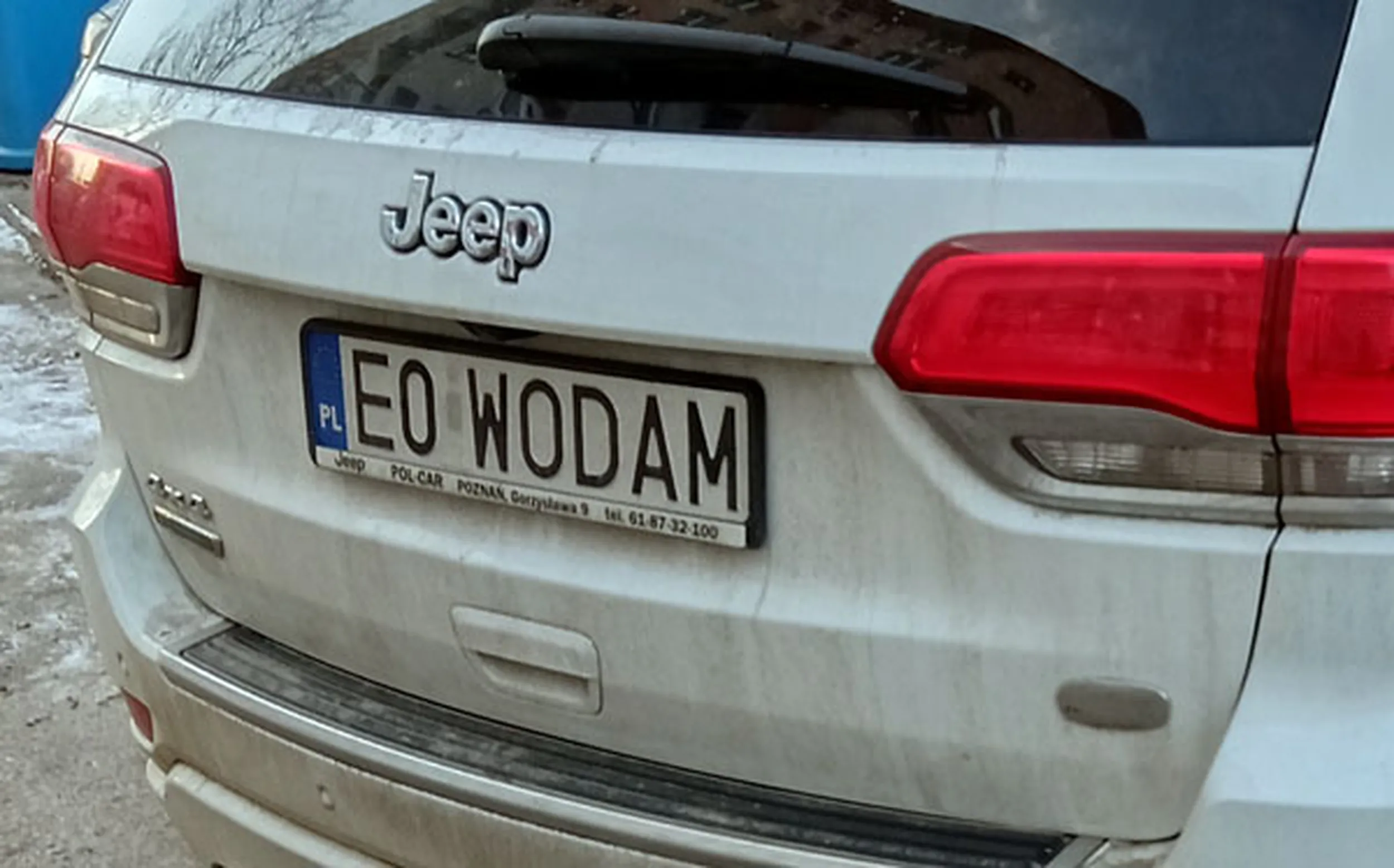 Fajny numer, blacha E0 WODAM