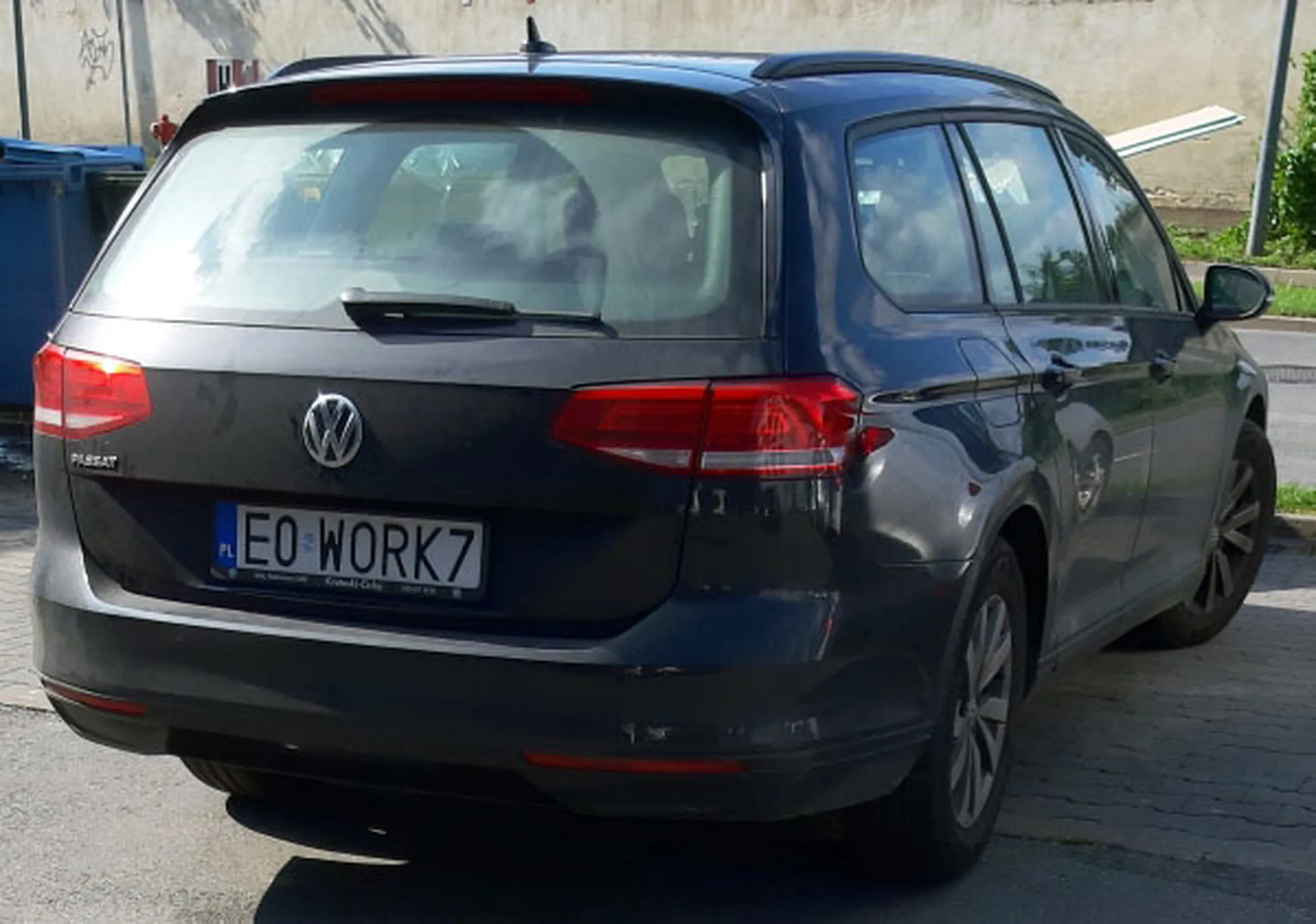 Fajny numer, blacha E0 WORK7