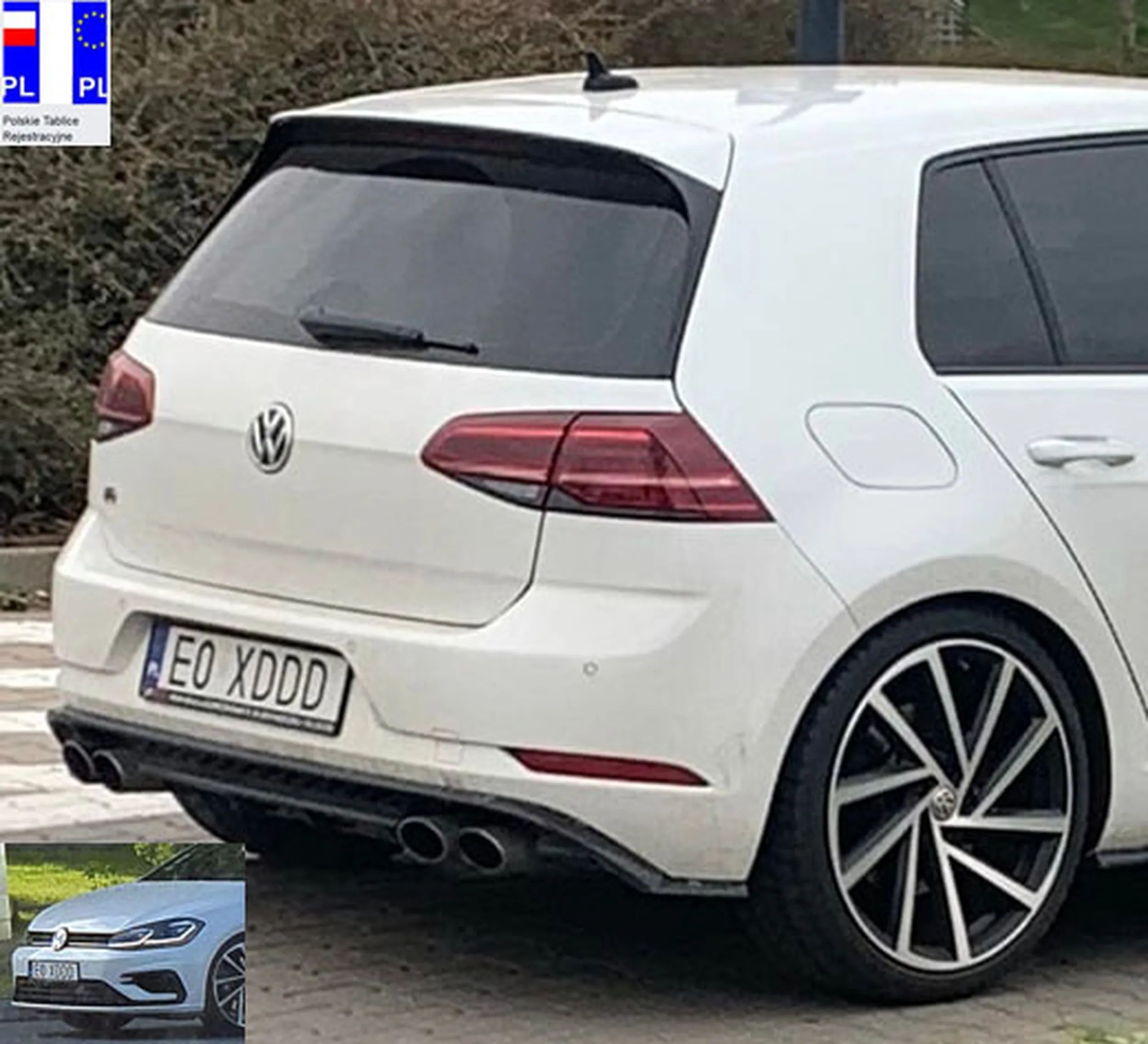 Fajny numer, blacha E0 XDDD