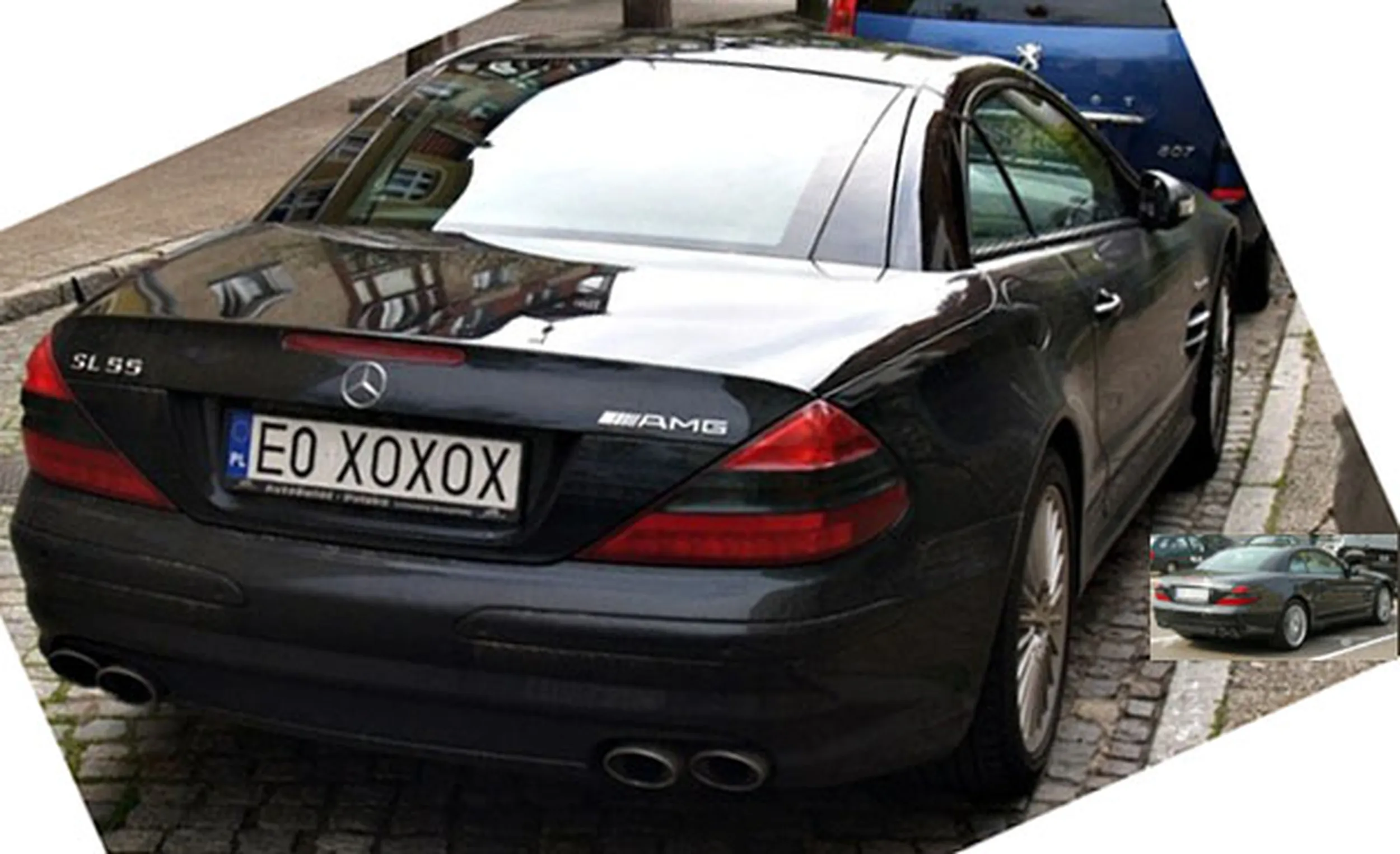 Fajny numer, blacha E0 XOXOX