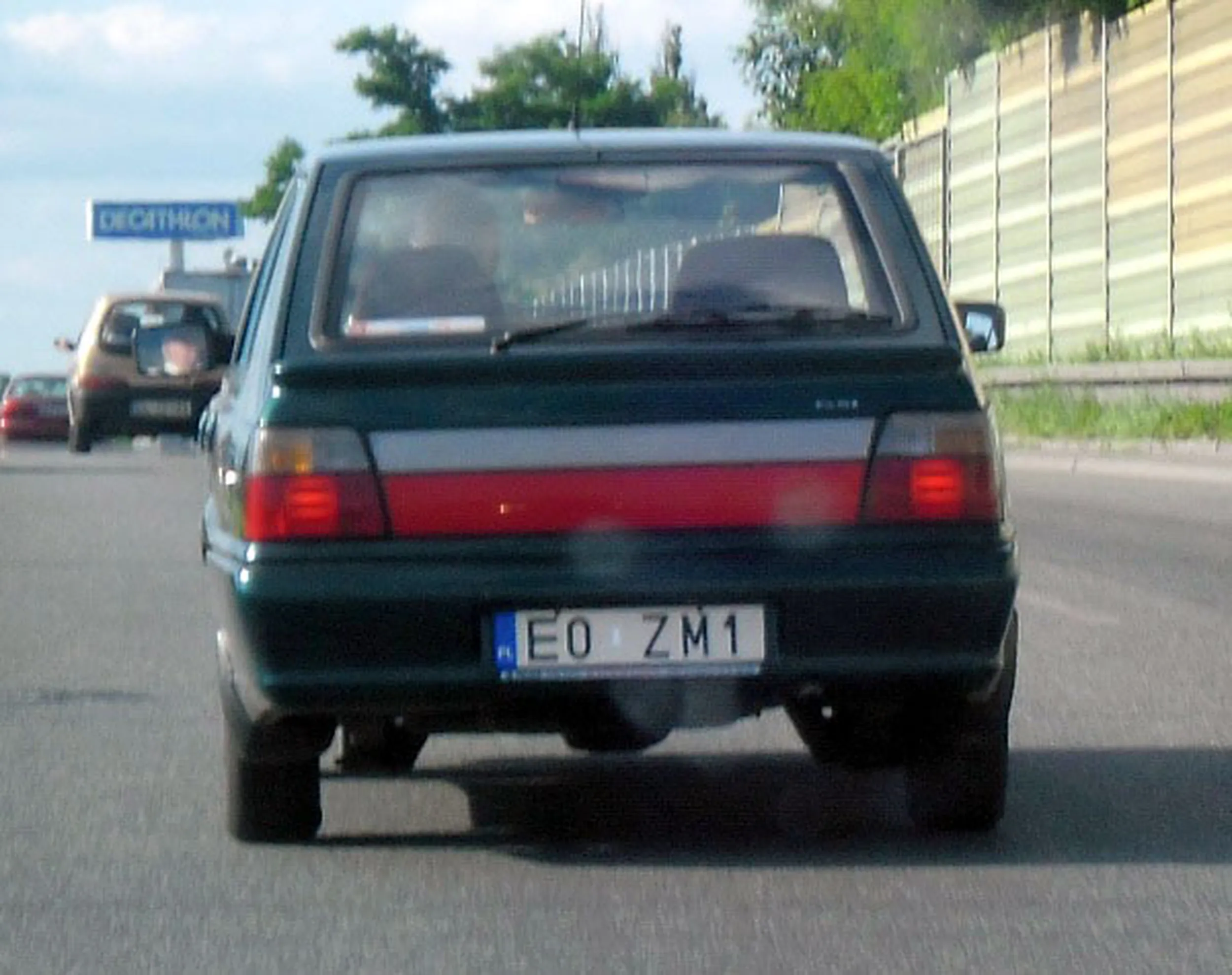 Fajny numer, blacha E0 ZM1