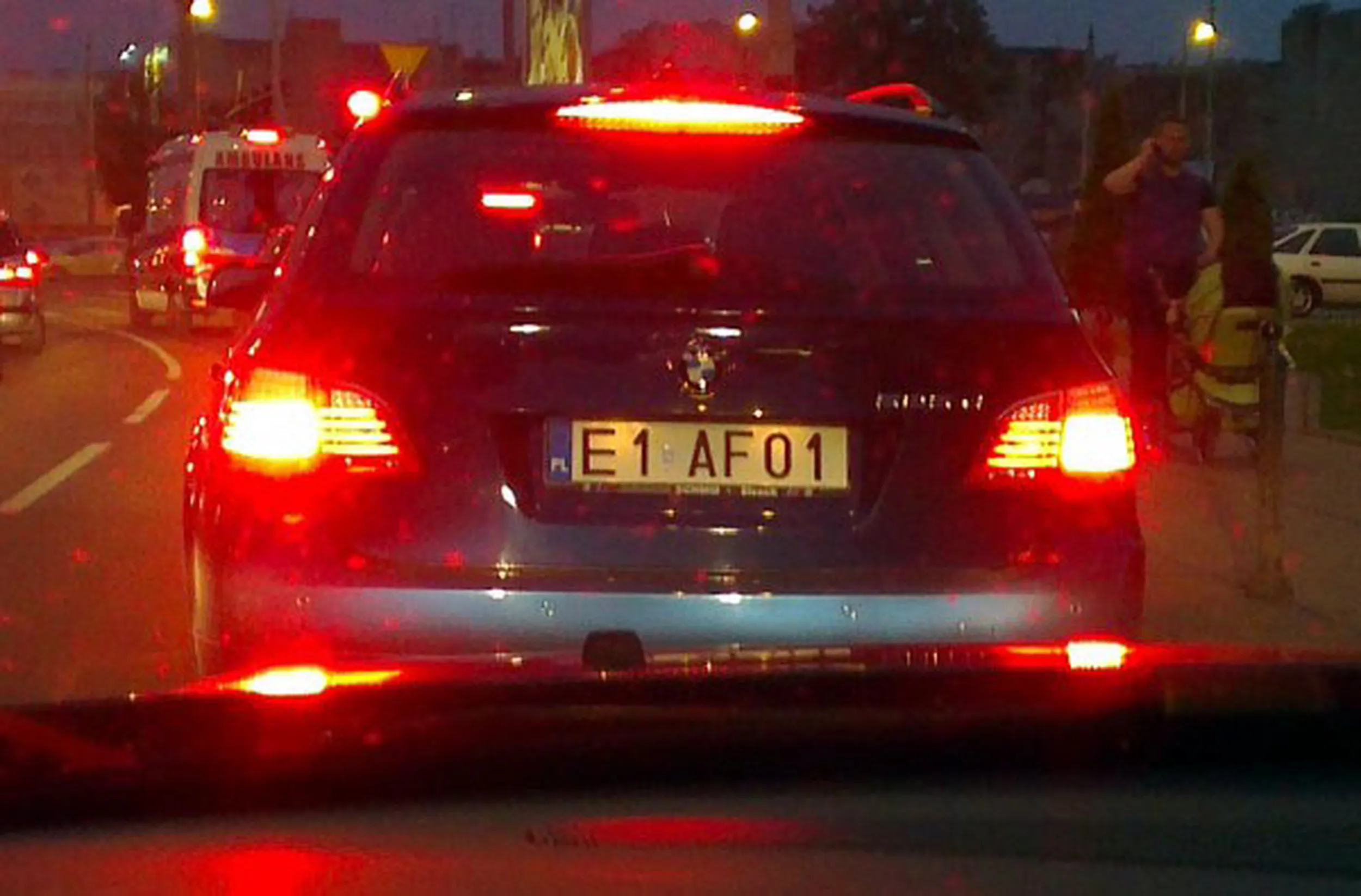 Fajny numer, blacha E1 AF01