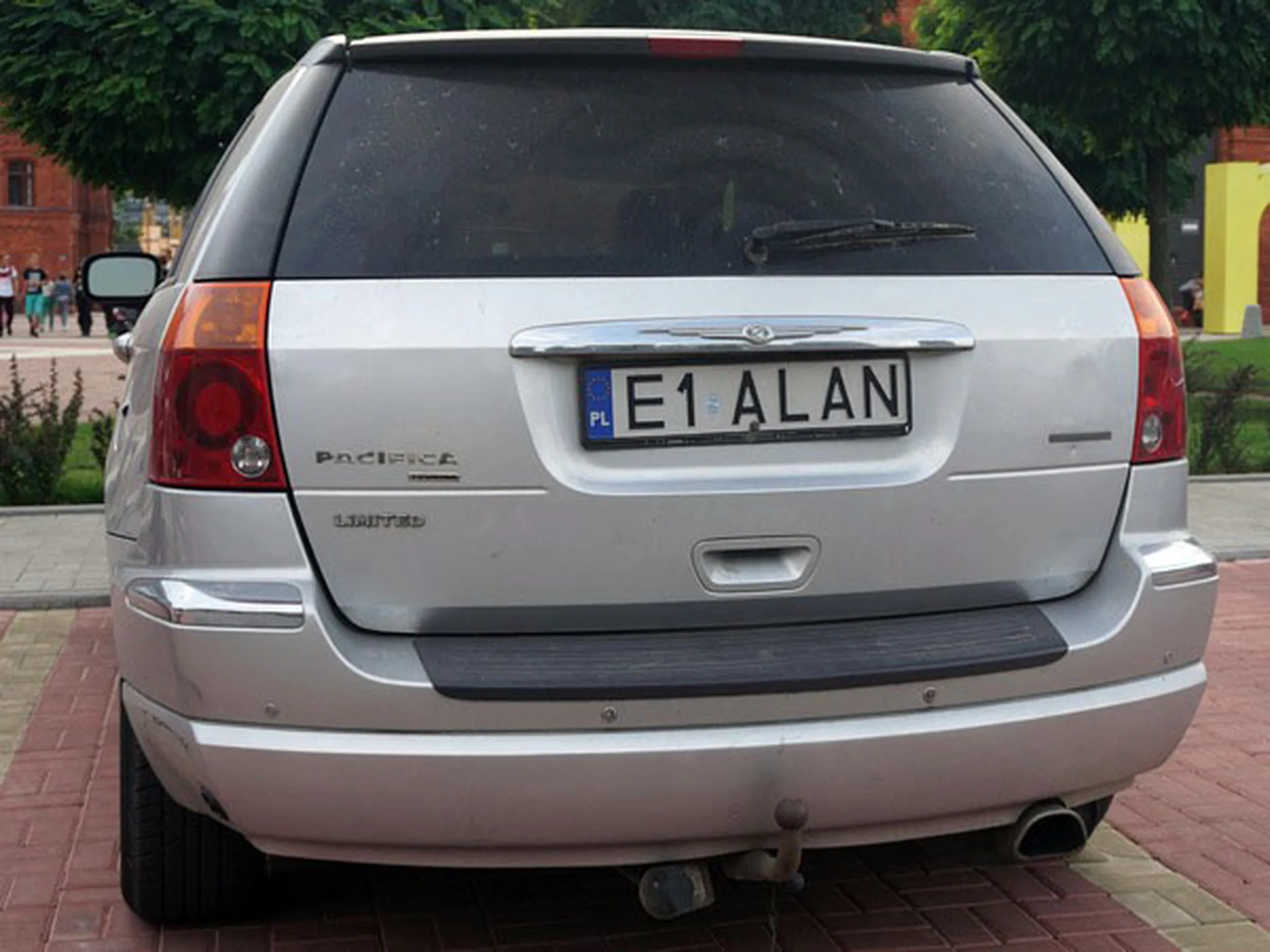 Fajny numer, blacha E1 ALAN