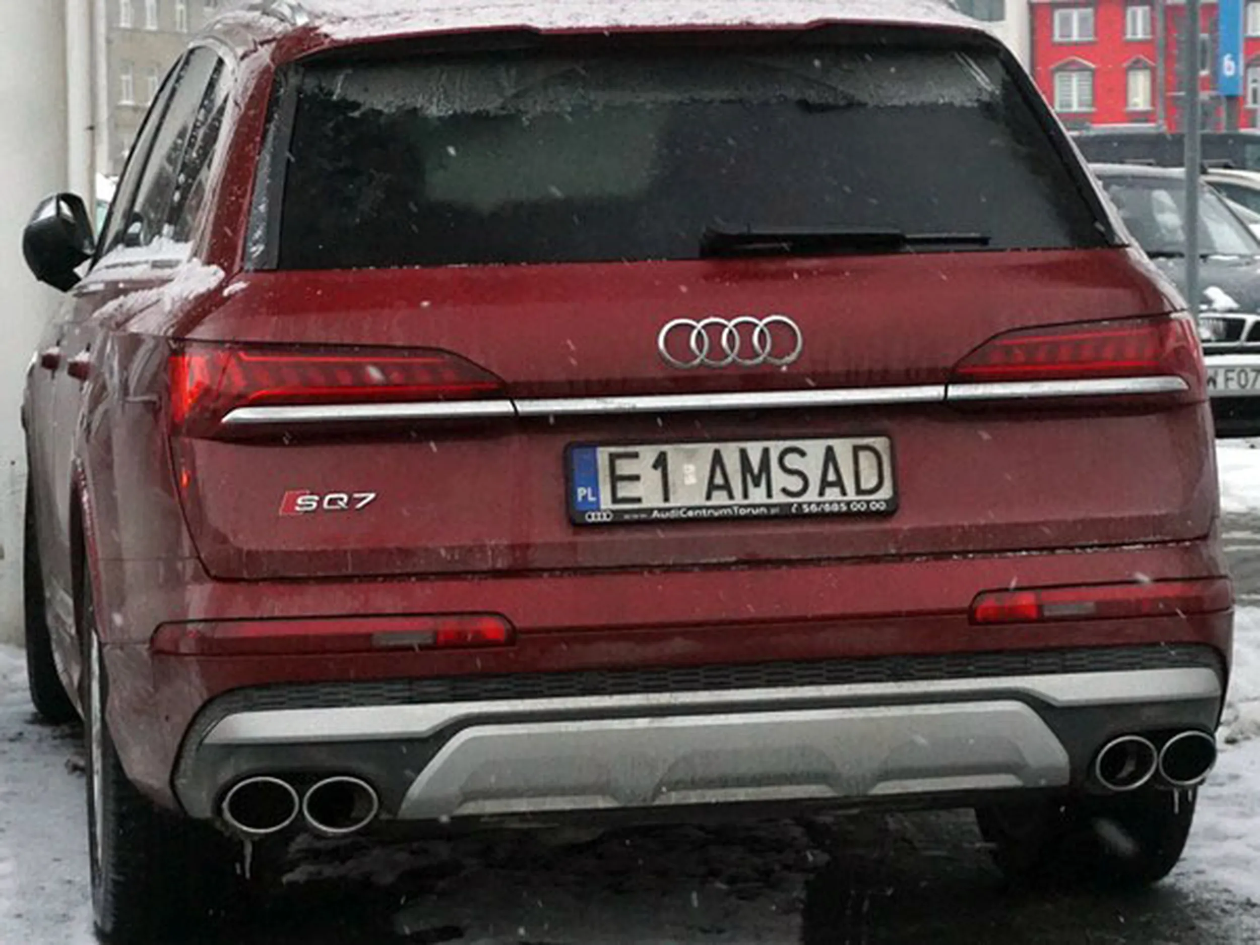 Fajny numer, blacha E1 AMSAD