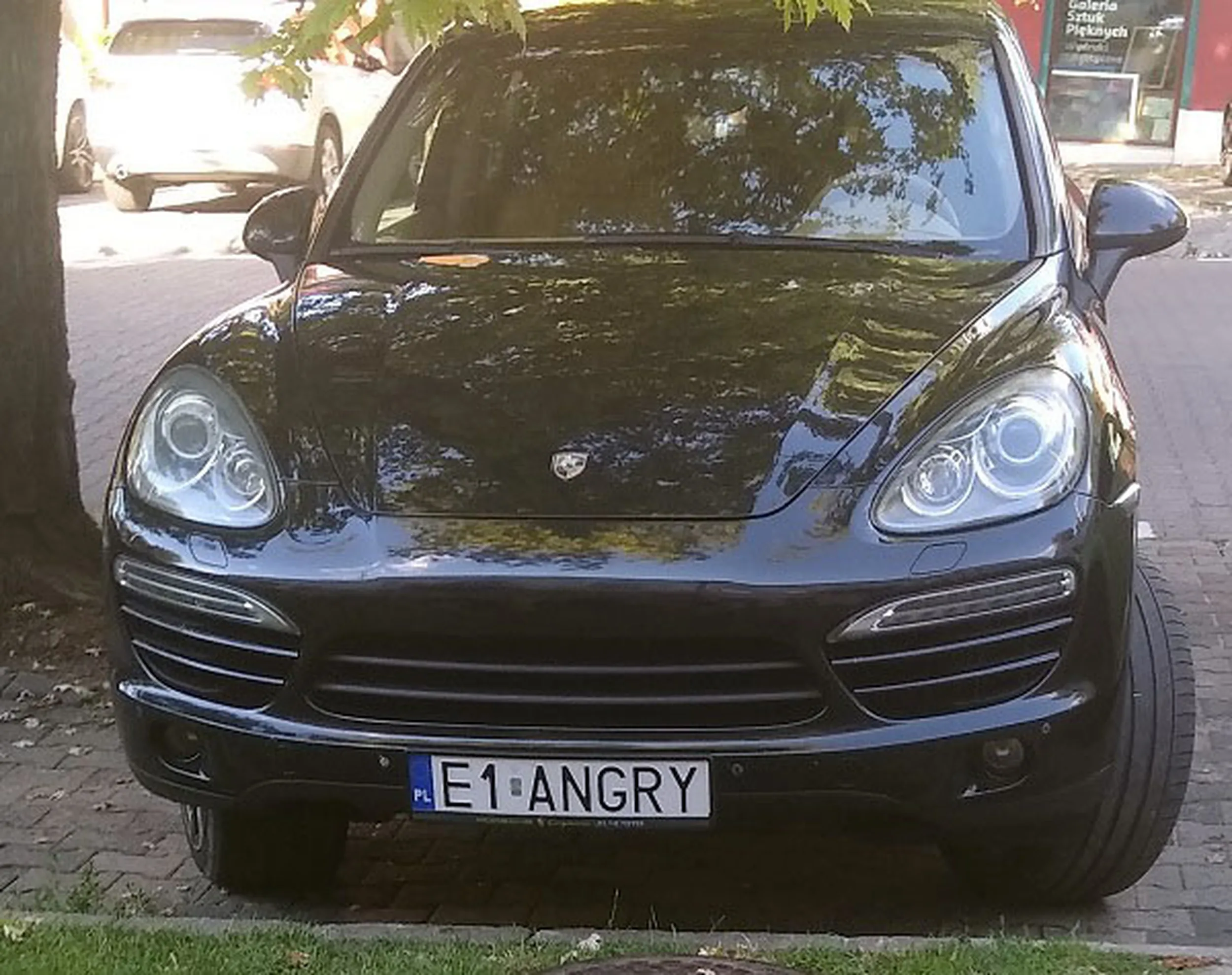 Fajny numer, blacha E1 ANGRY