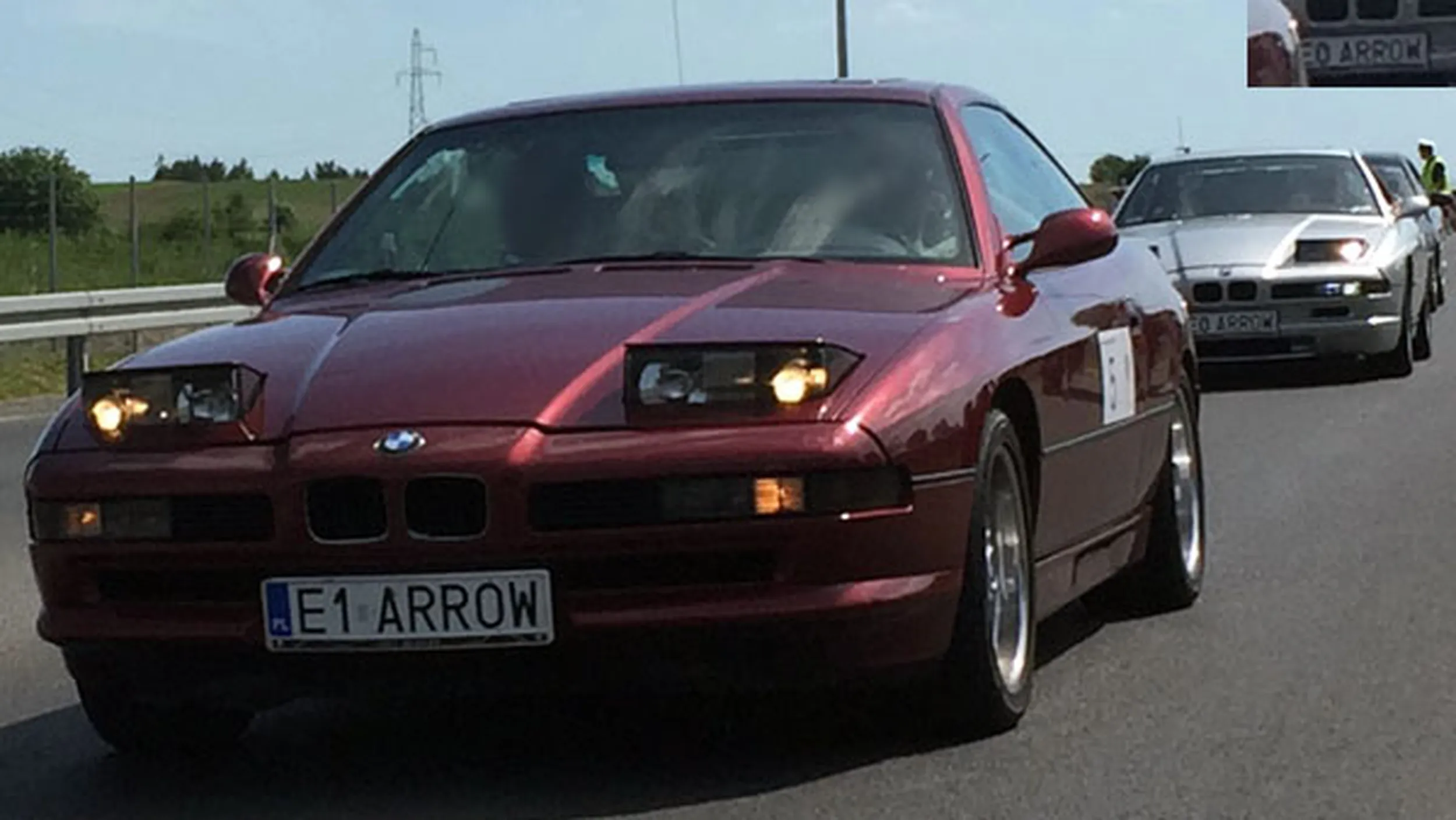 Fajny numer, blacha E1 ARROW