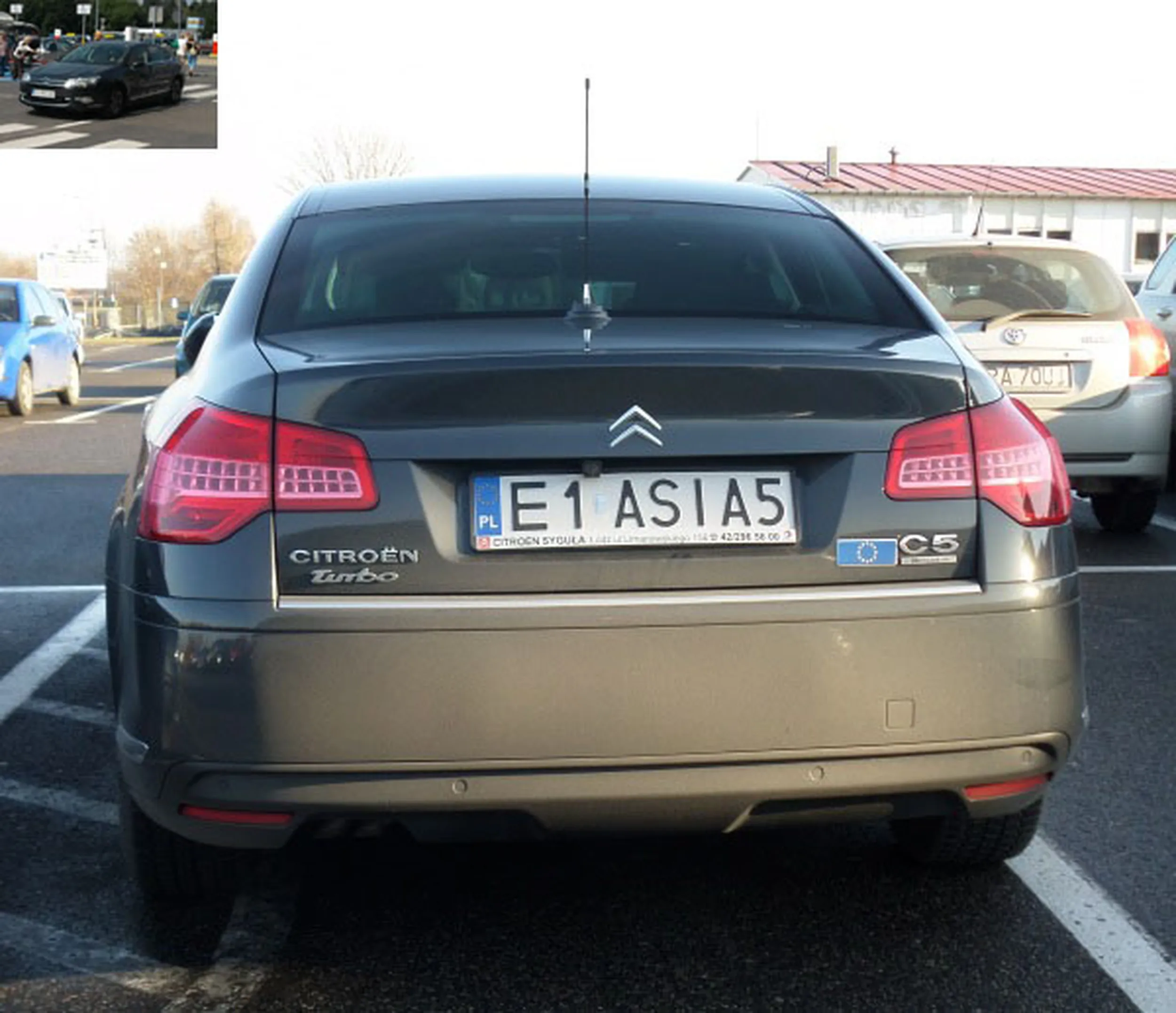 Fajny numer, blacha E1 ASIA5