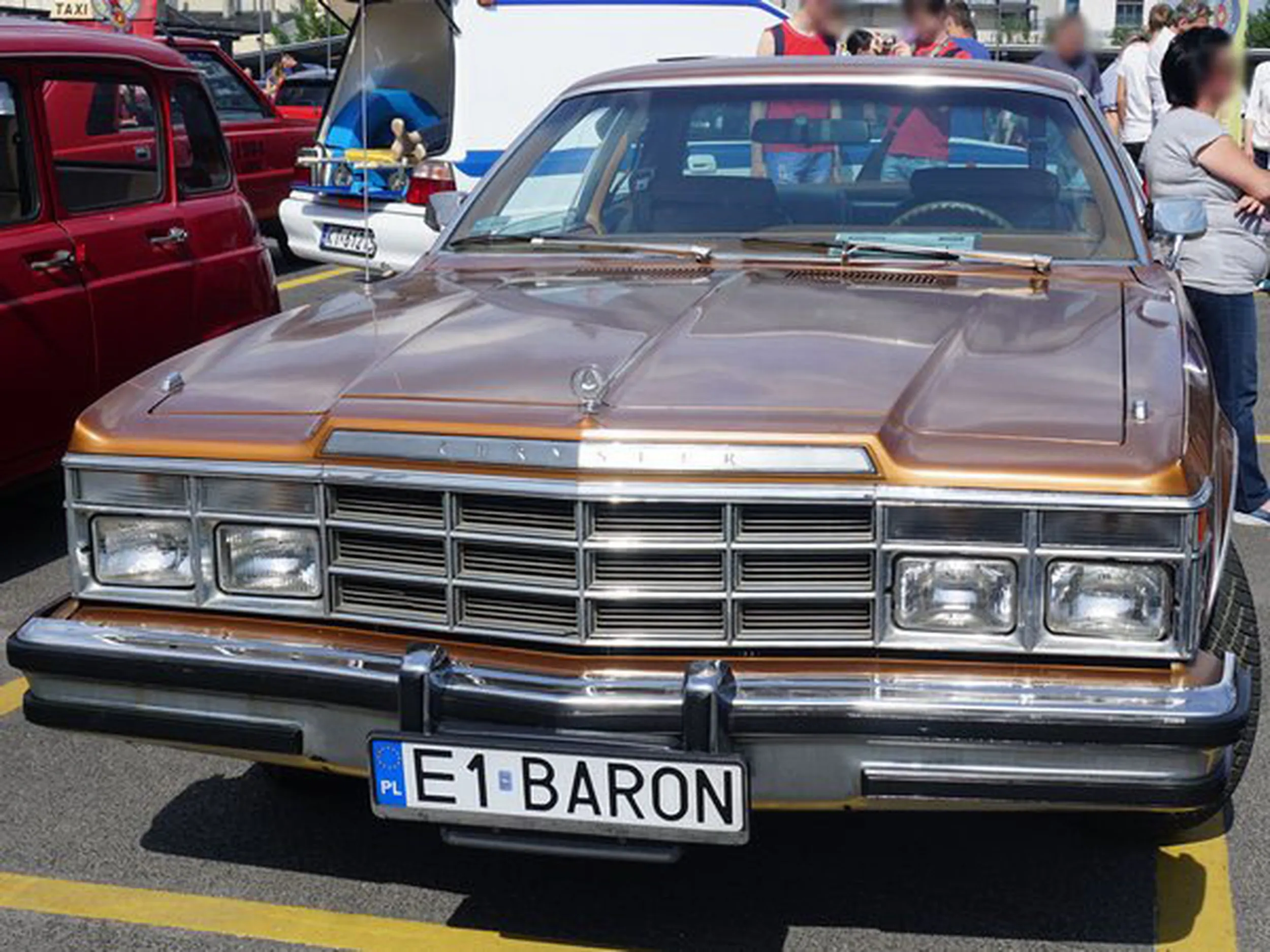 Fajny numer, blacha E1 BARON