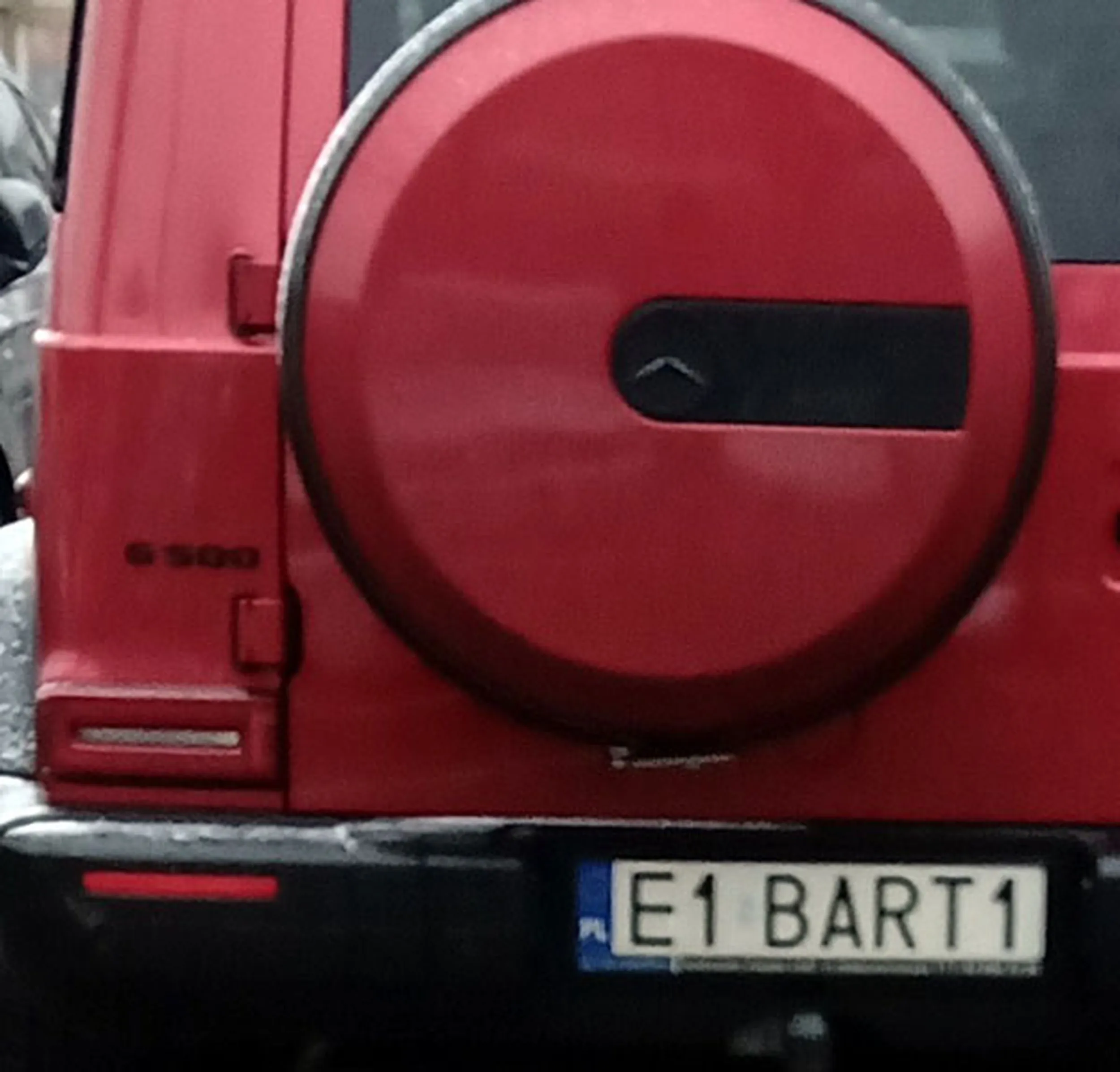 Fajny numer, blacha E1 BART1