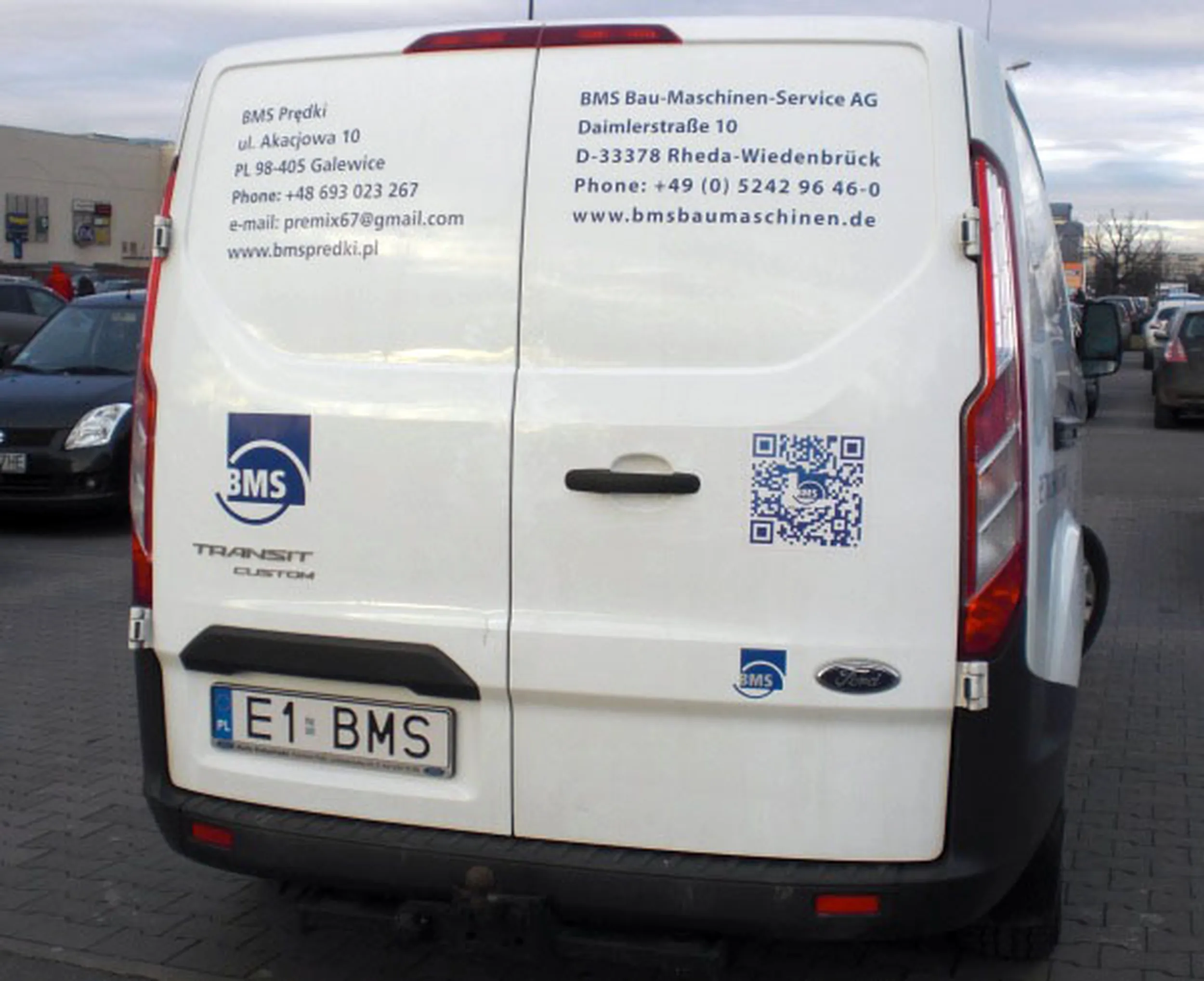 Fajny numer, blacha E1 BMS