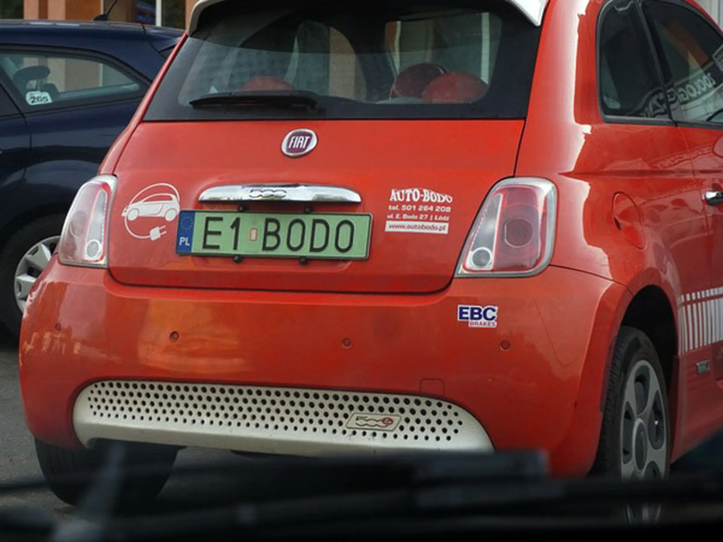 Fajny numer, blacha E1 BODO